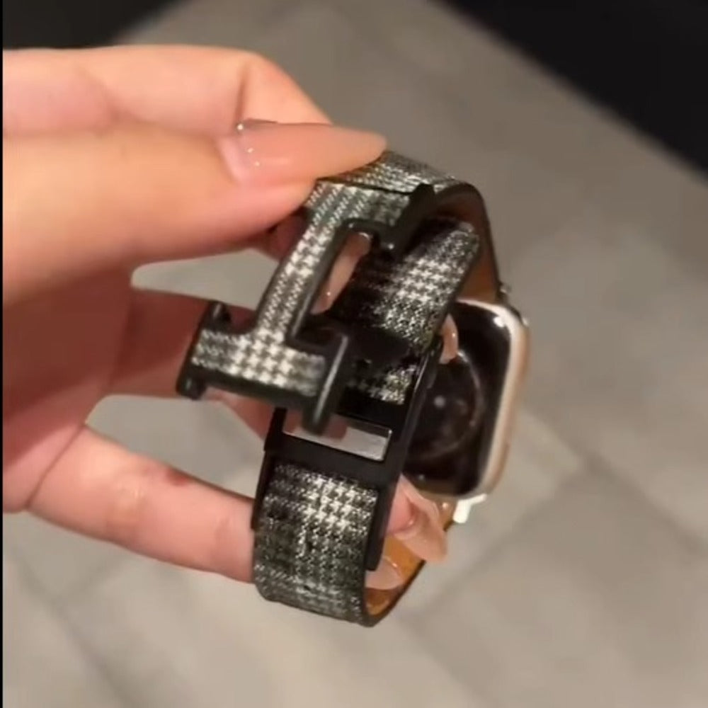 H 2.0™ – Designer Canvas Strap For Apple Watch