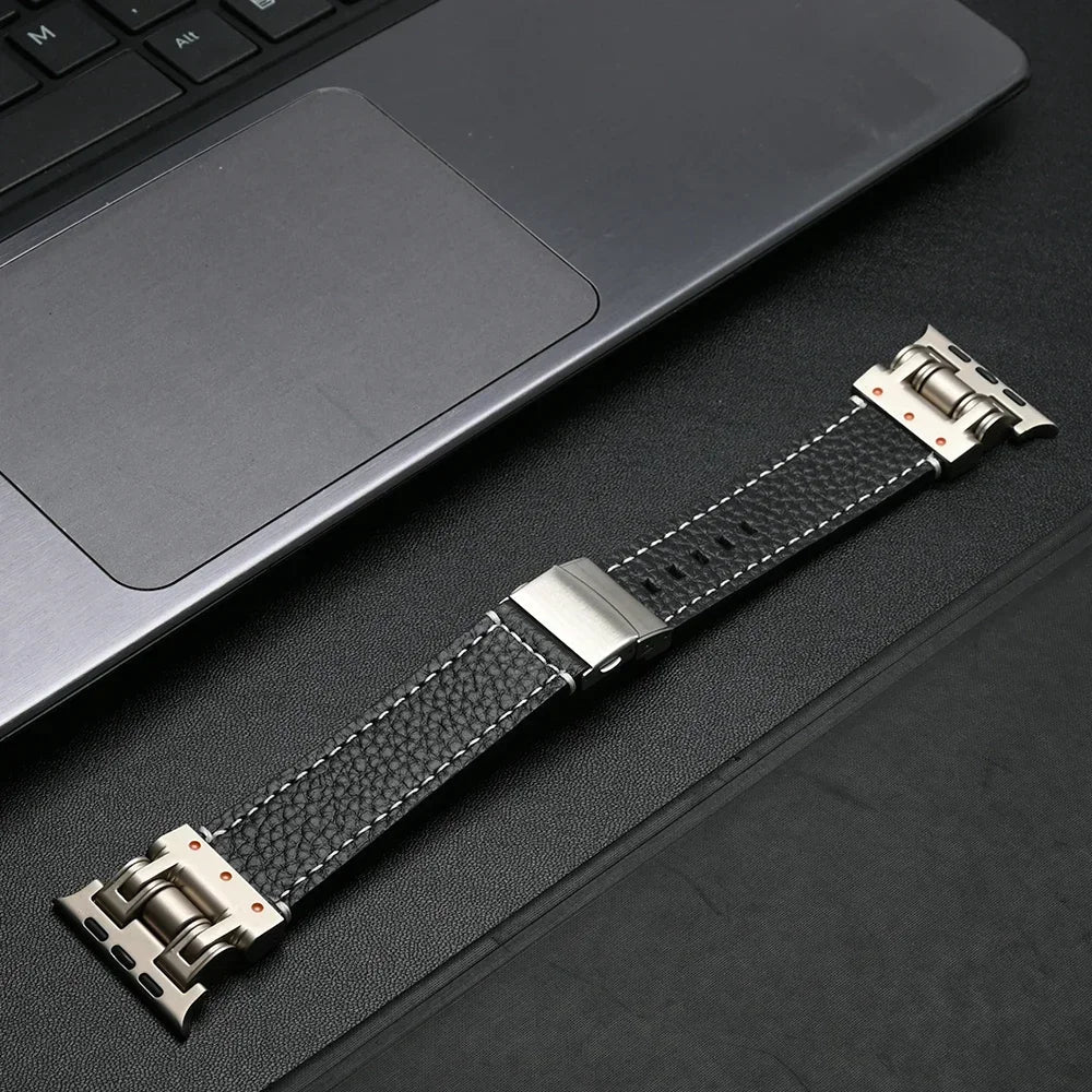 Monaco™ | Leather Apple Watch Strap
