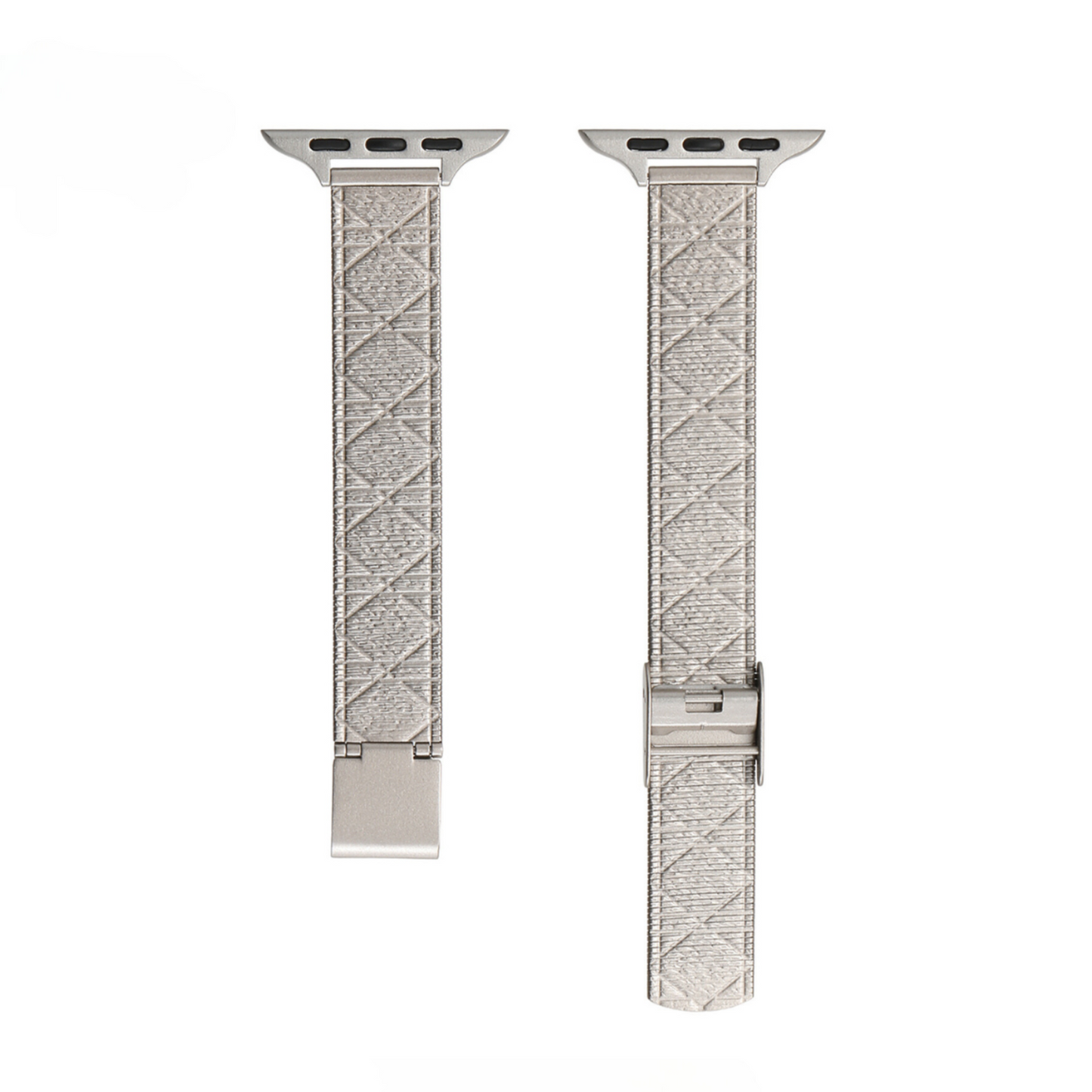 Diametrix™ – Uhrenarmband aus Edelstahl mit Diamantstruktur