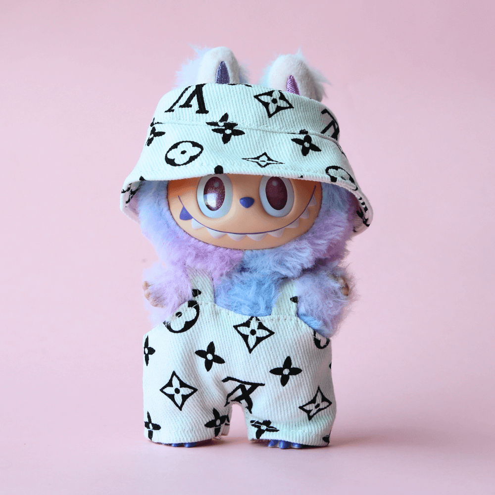 Mini Vuitton Monogram Set - Labubu Clothes