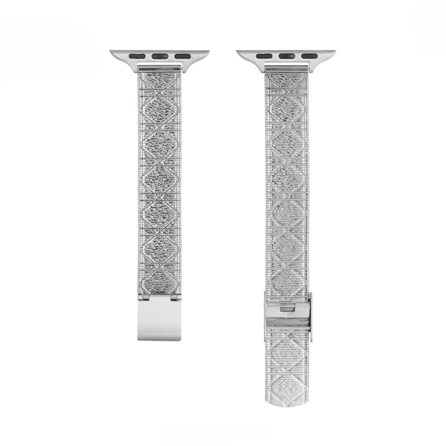 Diametrix™ – Uhrenarmband aus Edelstahl mit Diamantstruktur