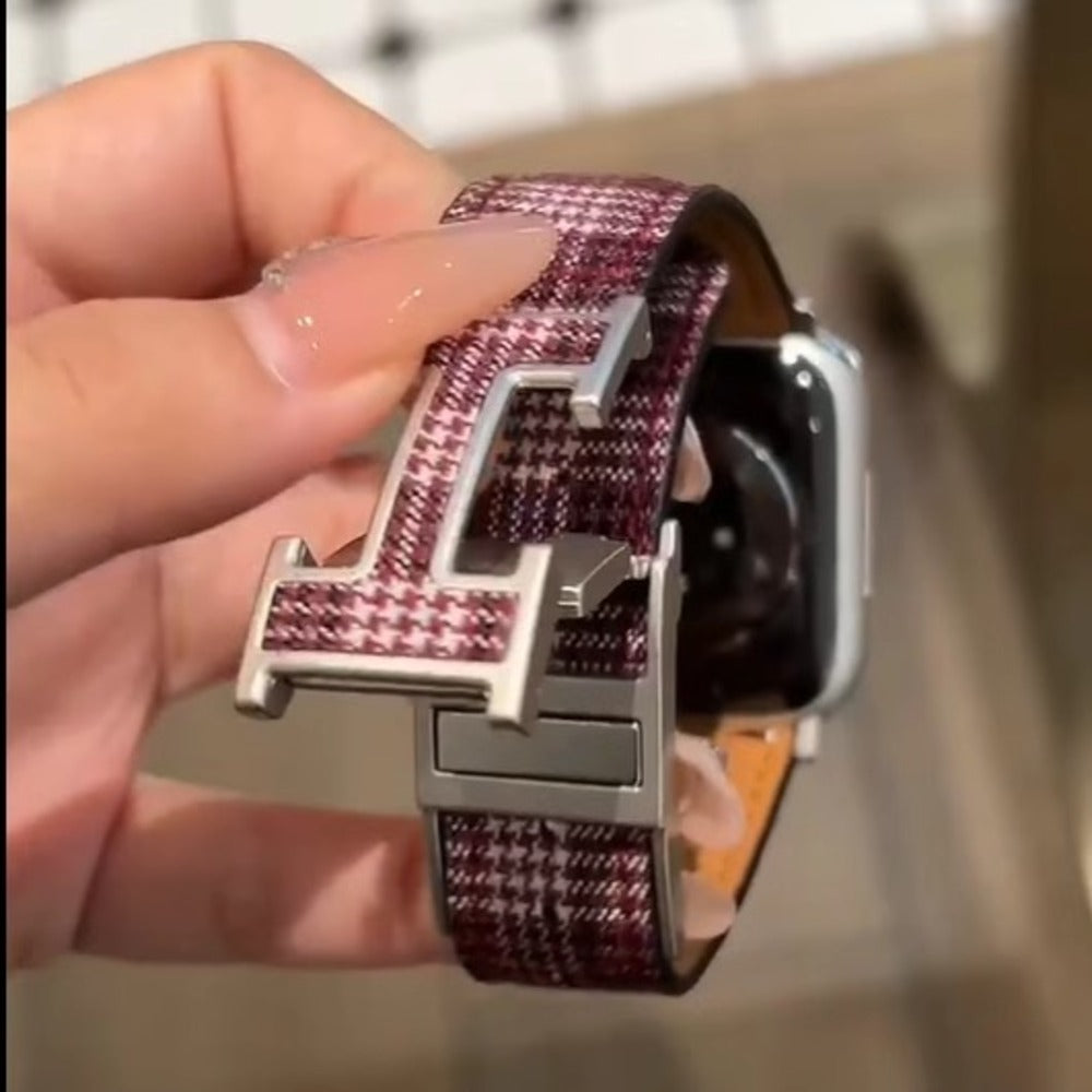 H 2.0™ – Designer Canvas Strap For Apple Watch