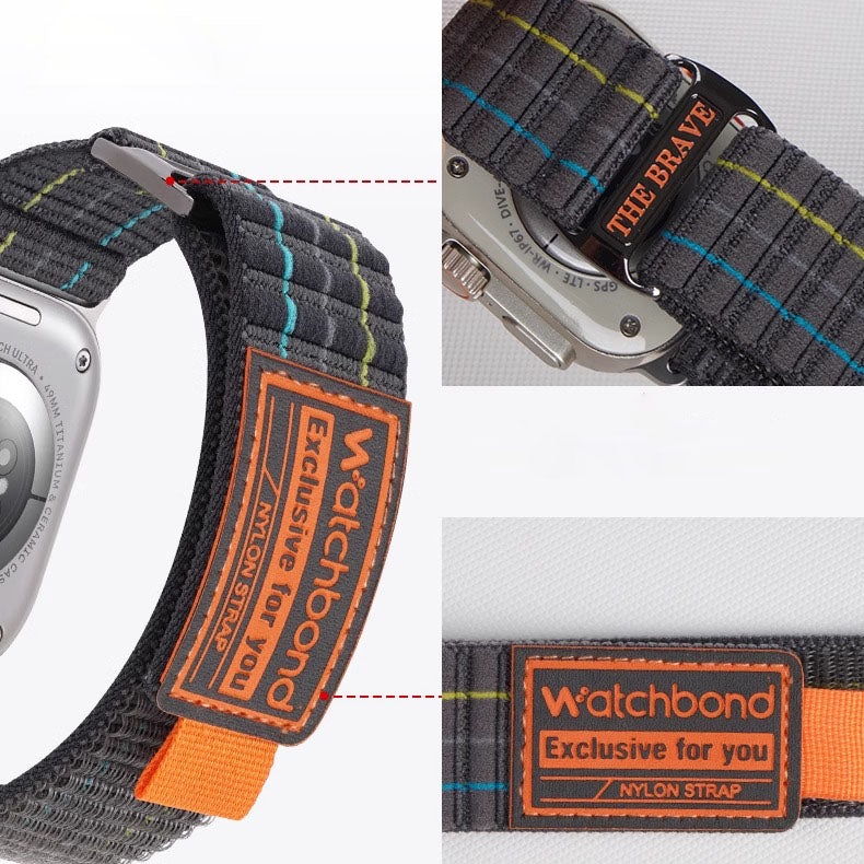 Arden™ – Double Section Nylon Band For Apple Watch