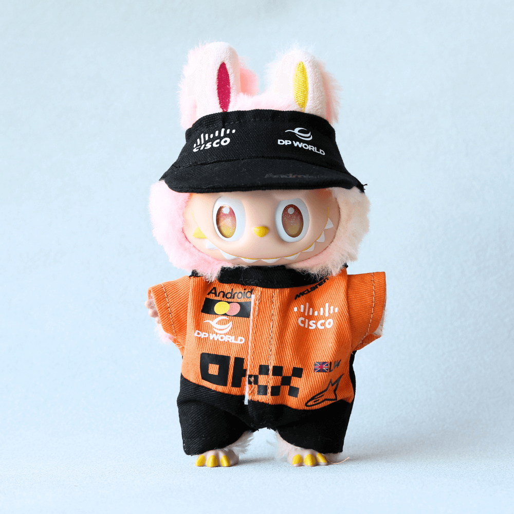 Mclaren No.4 Speed·Racing Suit- Labubu Clothes