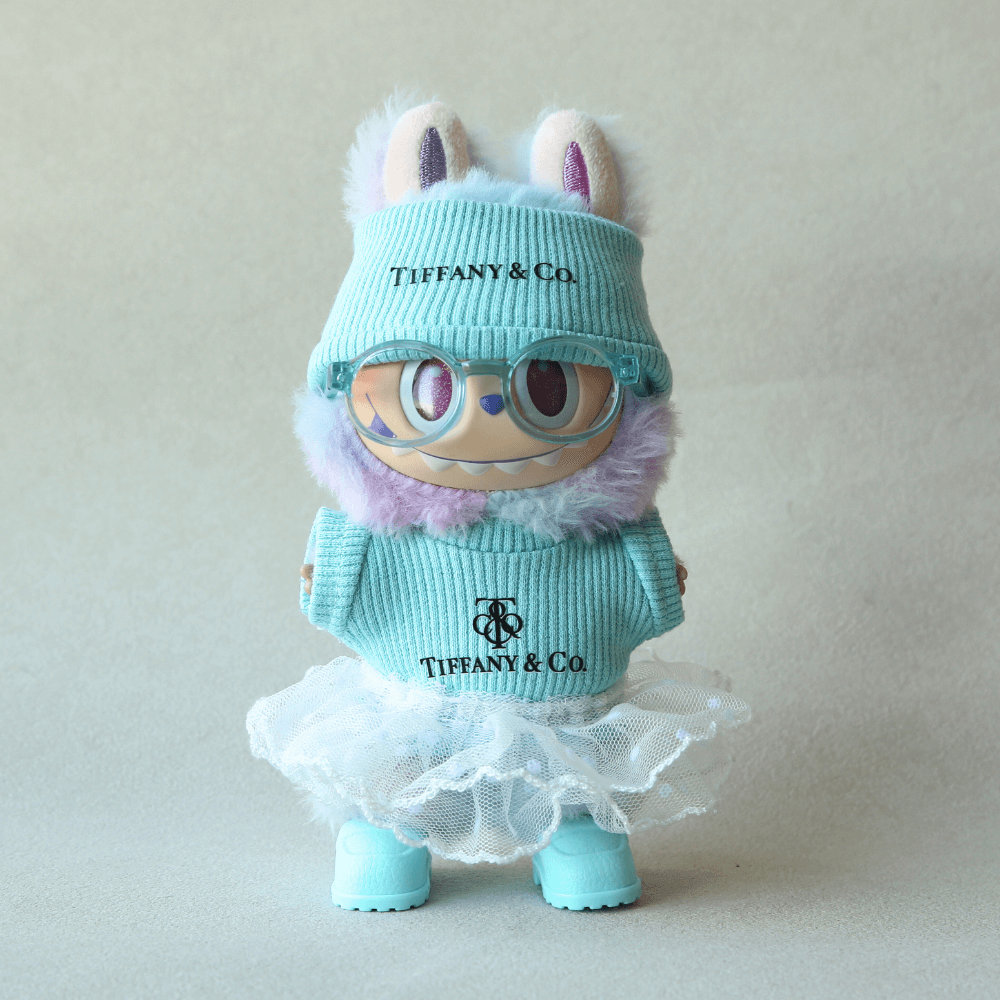 Tiffany Blue 5-Piece Set for Labubu