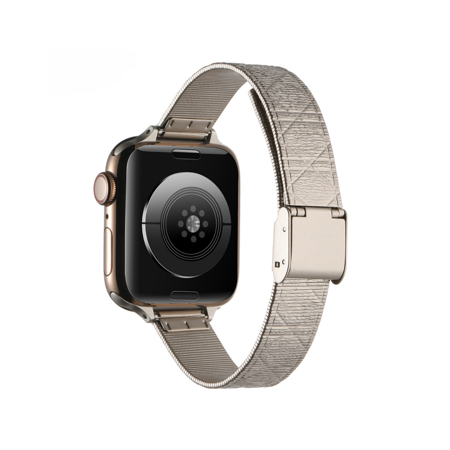 Diametrix™ – Uhrenarmband aus Edelstahl mit Diamantstruktur