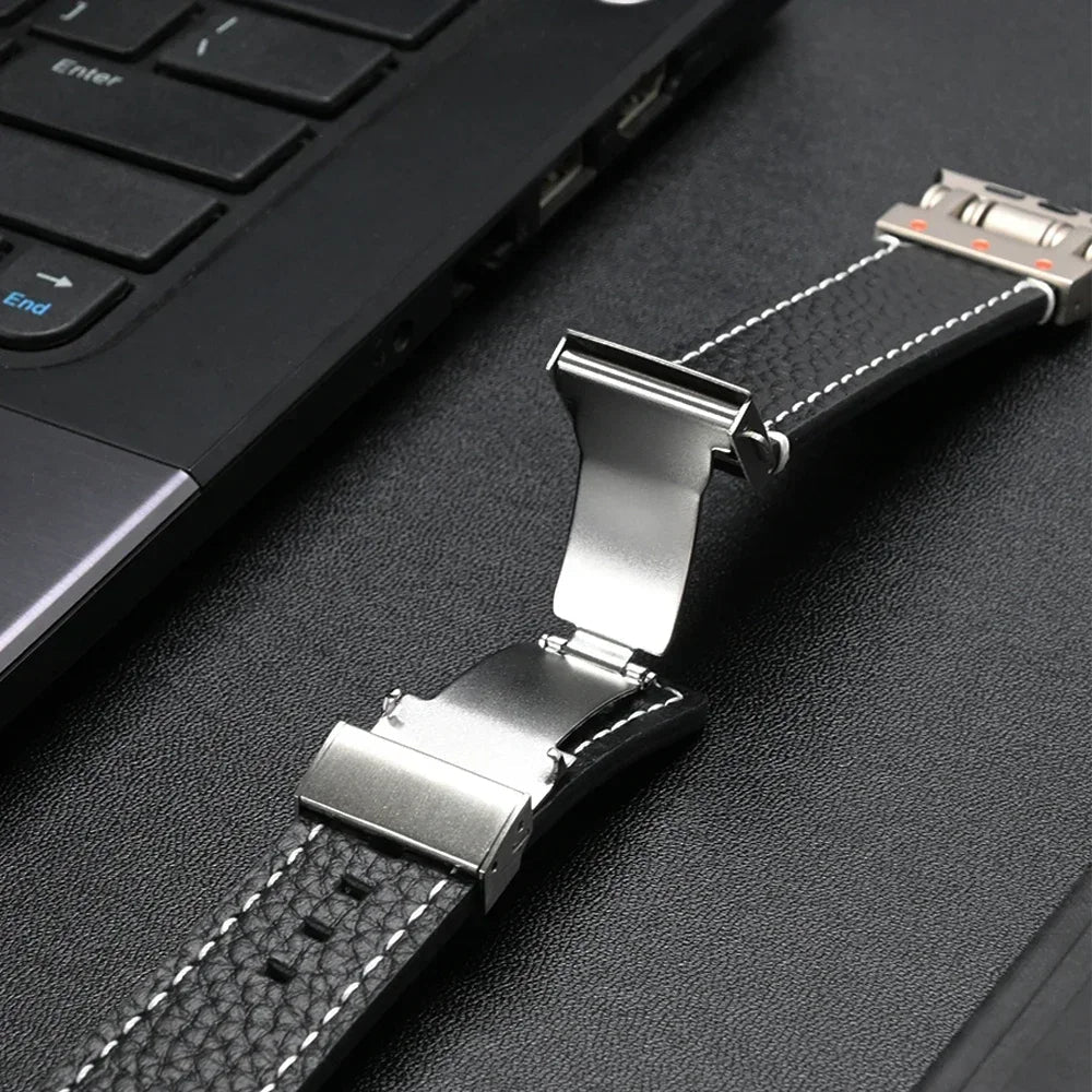 Monaco™ | Leather Apple Watch Strap
