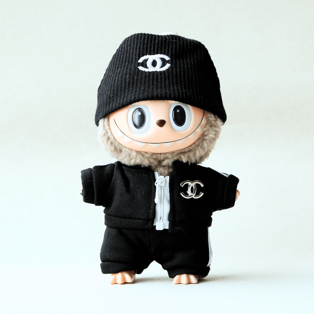 Chic Parisian Fashion Set for Labubu