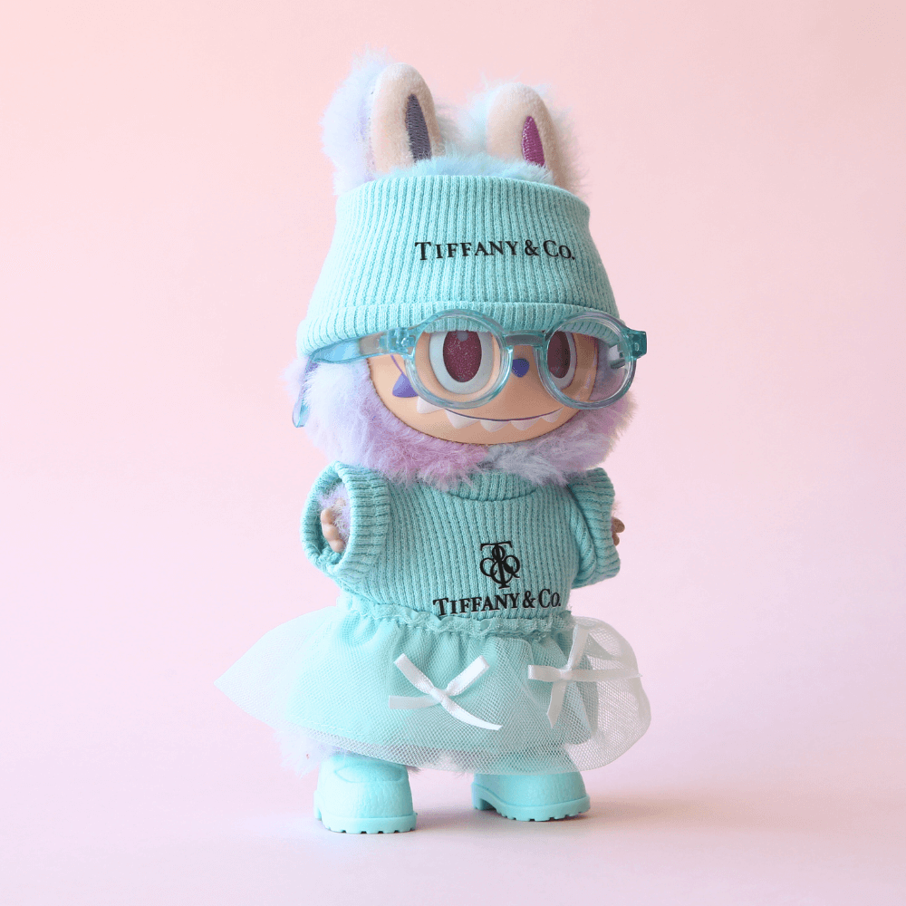 Tiffany Blue 5-Piece Set for Labubu