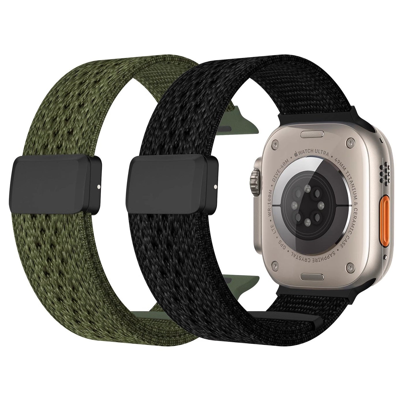 Kairo™ – Woven Mesh Nylon Magnetic Watch Strap For Apple Watch