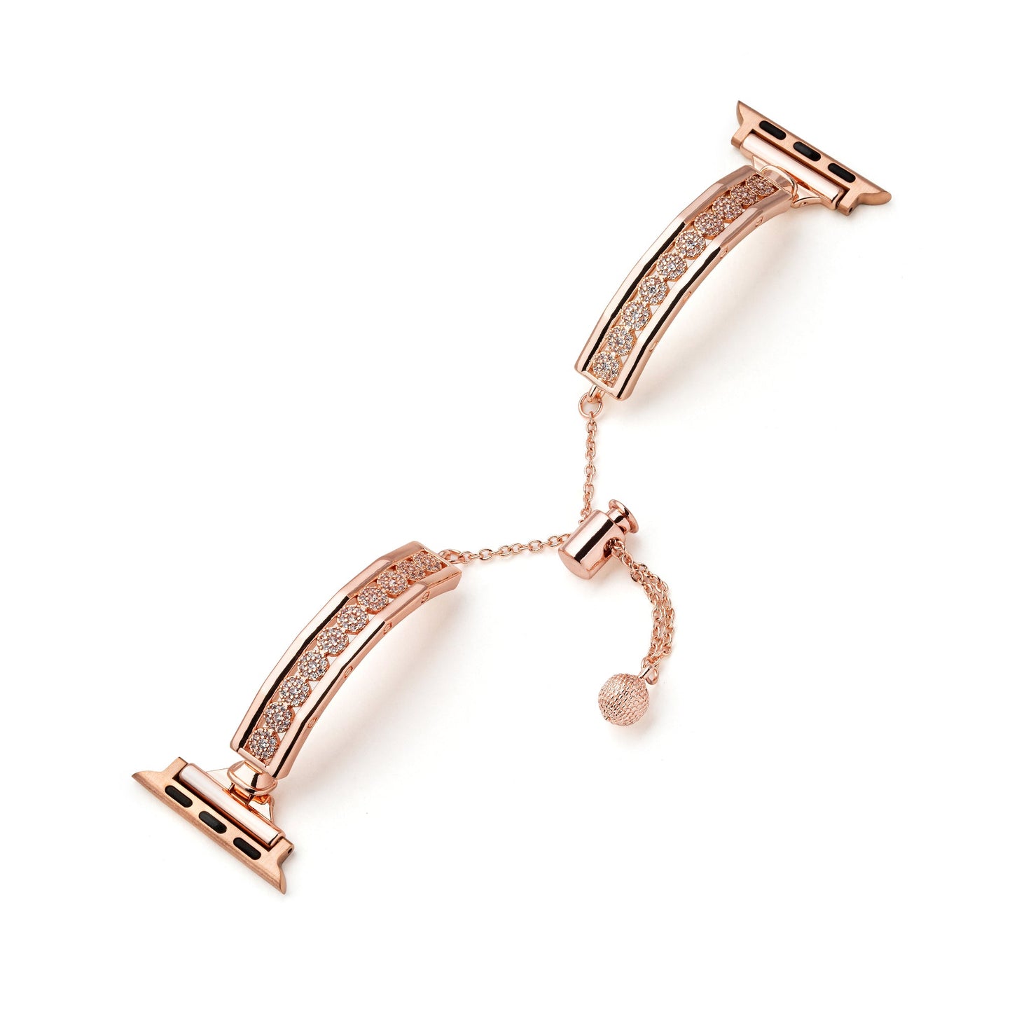 Pavelex™ – Pavé-Kristall-Metallarmband
