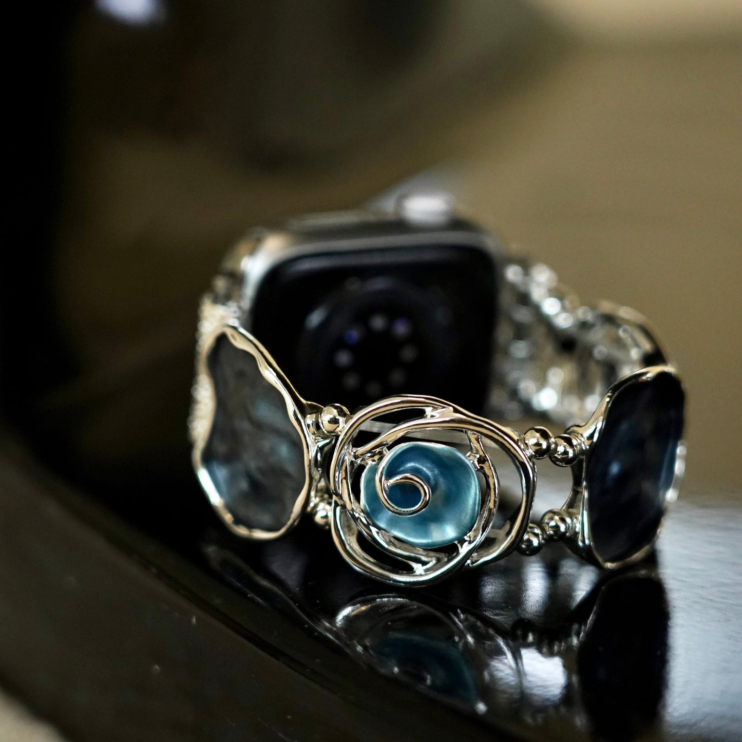 Rosabangle™ – Elastisches Uhrenarmband „Rose Bangle“