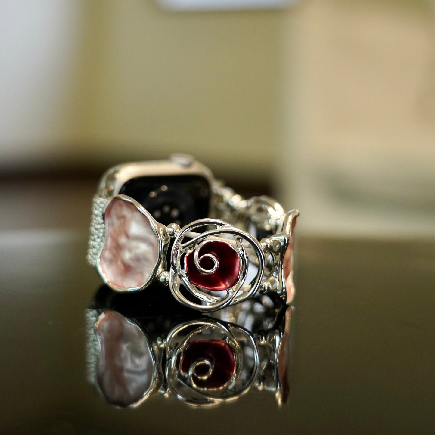 Rosabangle™ – Elastisches Uhrenarmband „Rose Bangle“