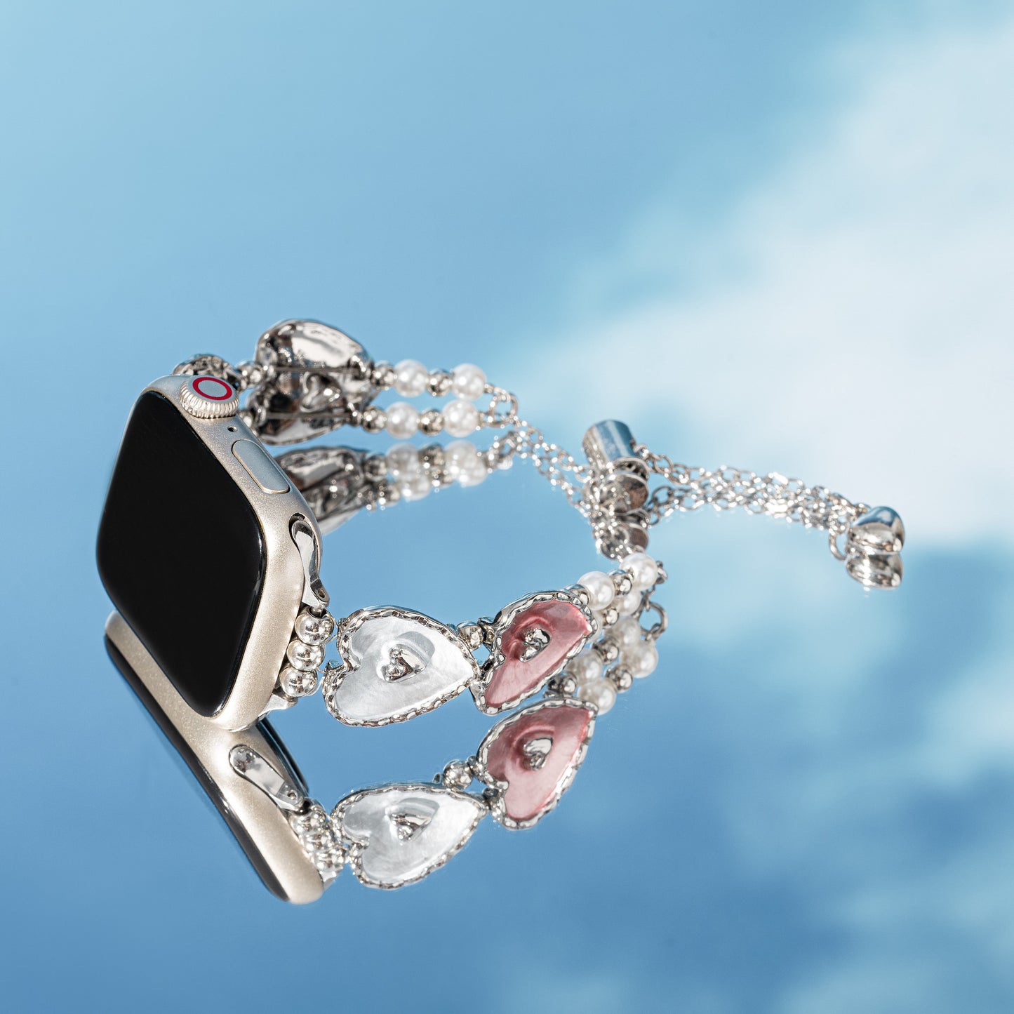 Pearllove™ – Uhrenarmband mit Perlenschmuck für die Liebe
