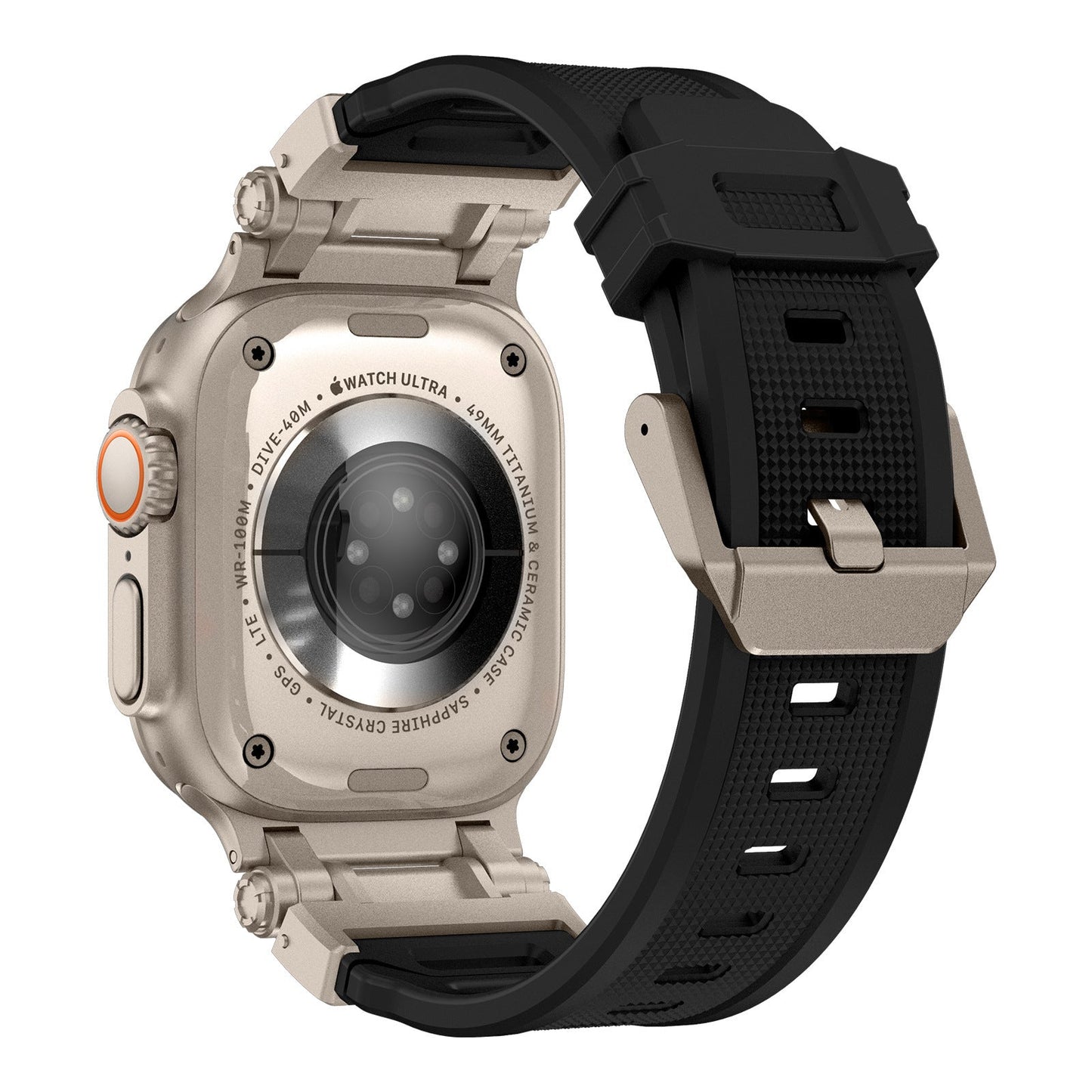 DuraEdge™ - Explorer FKM Rubber Band For Apple Watch