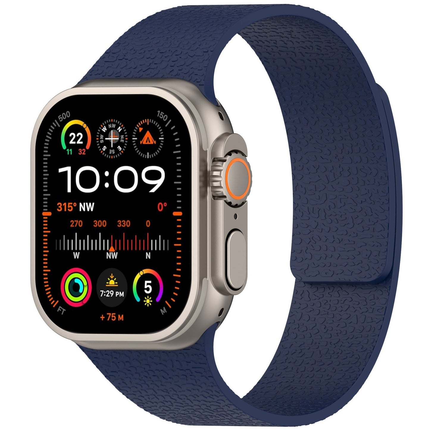 Dravo™ – Magnetic Textured Silicone Strap For Apple Watch