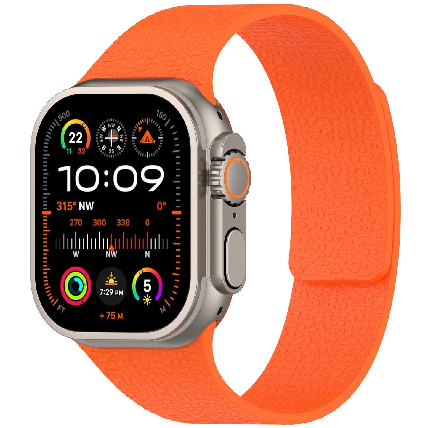 Dravo™ – Magnetic Textured Silicone Strap For Apple Watch