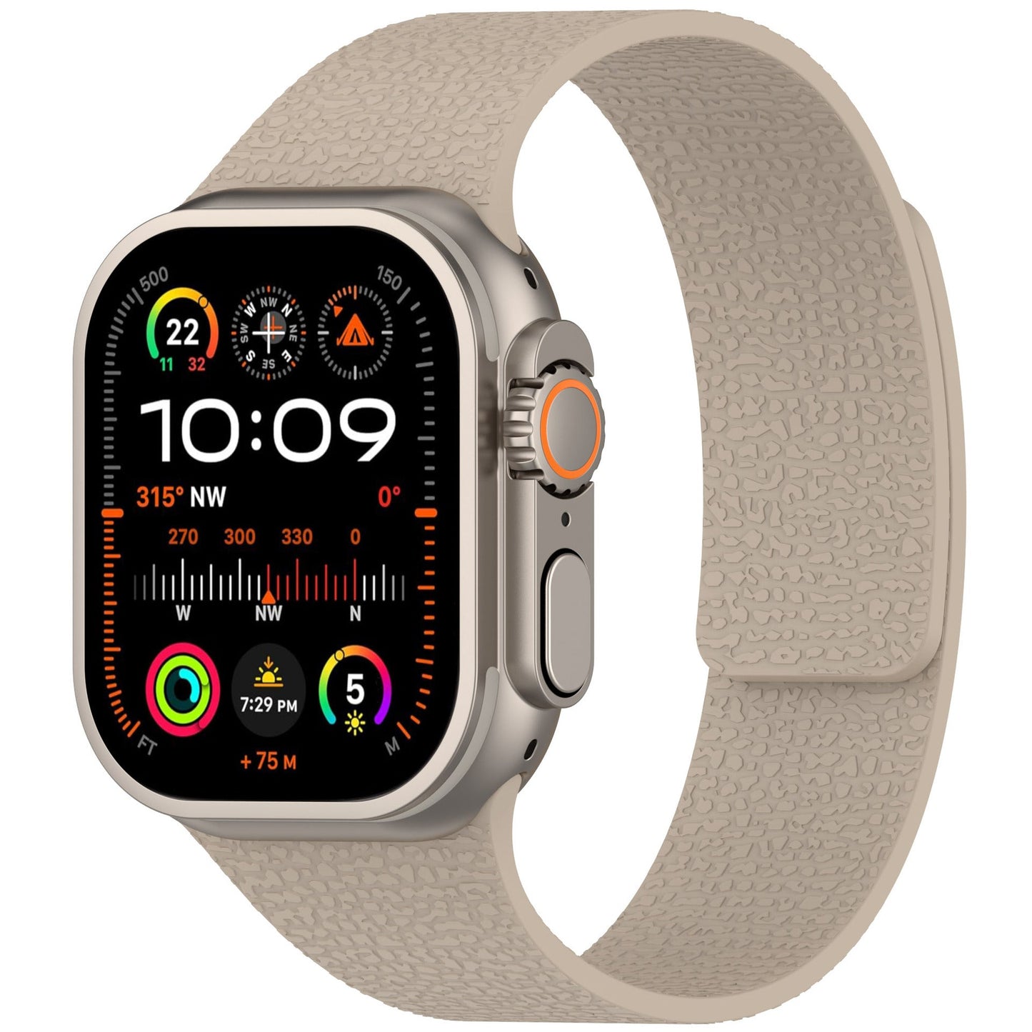 Dravo™ – Magnetic Textured Silicone Strap For Apple Watch