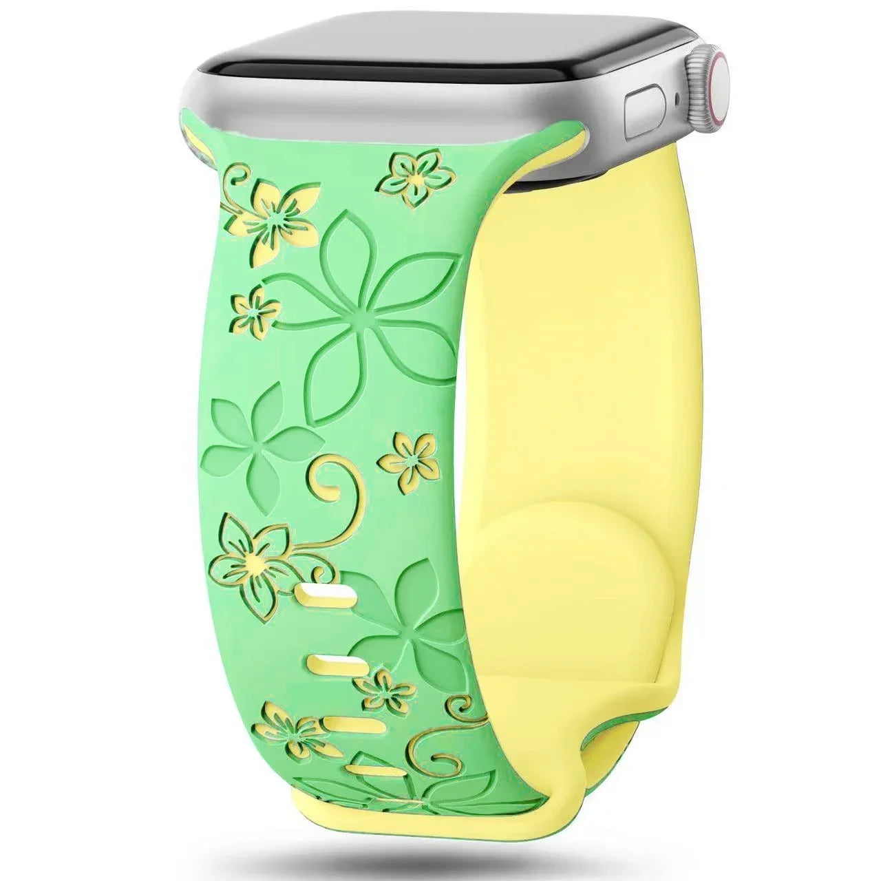 Narei™ - Engraved Silicone Strap for Apple Watch