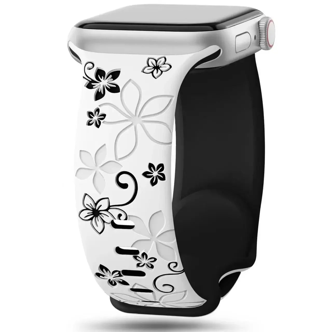 Narei™ - Engraved Silicone Strap for Apple Watch