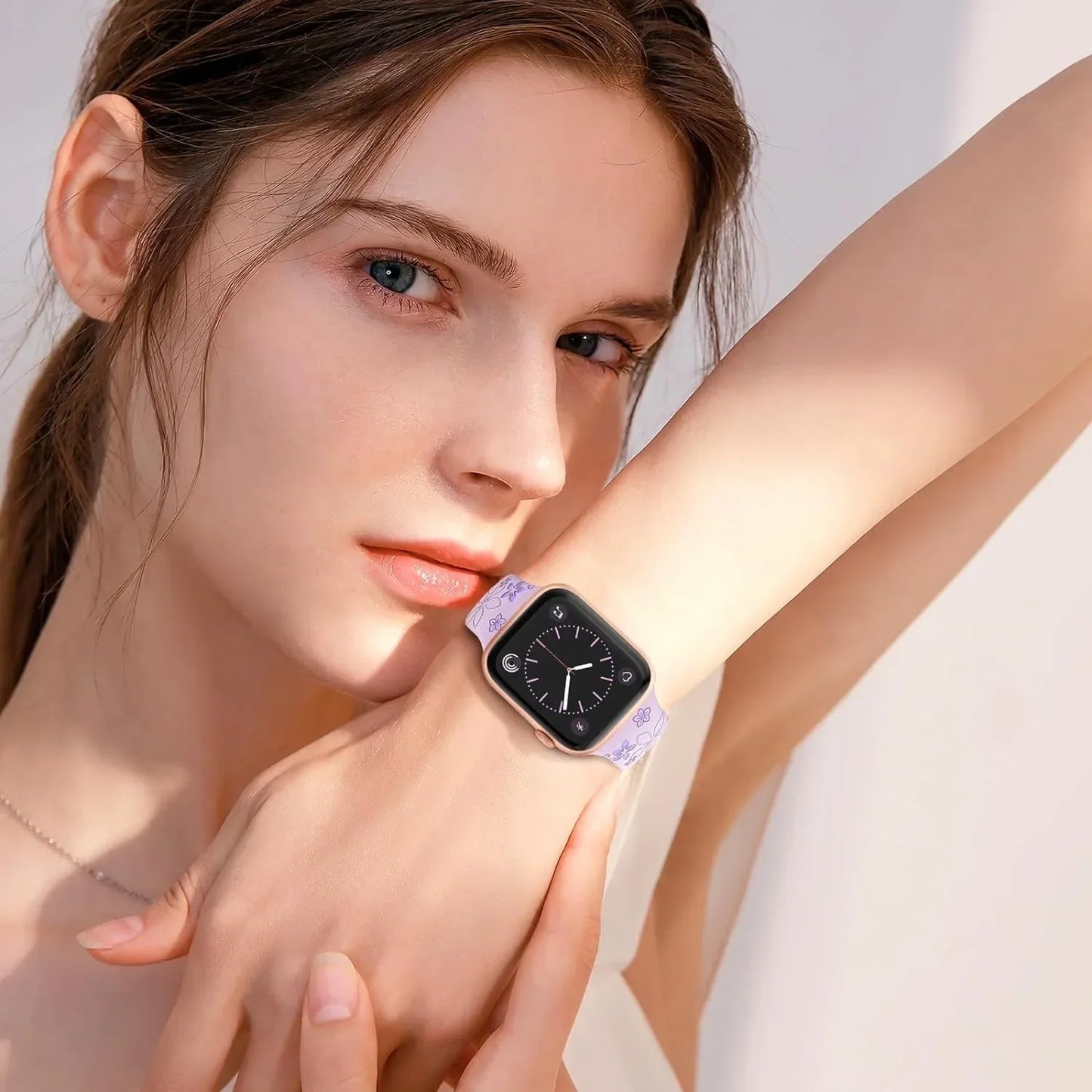Narei™ - Engraved Silicone Strap for Apple Watch