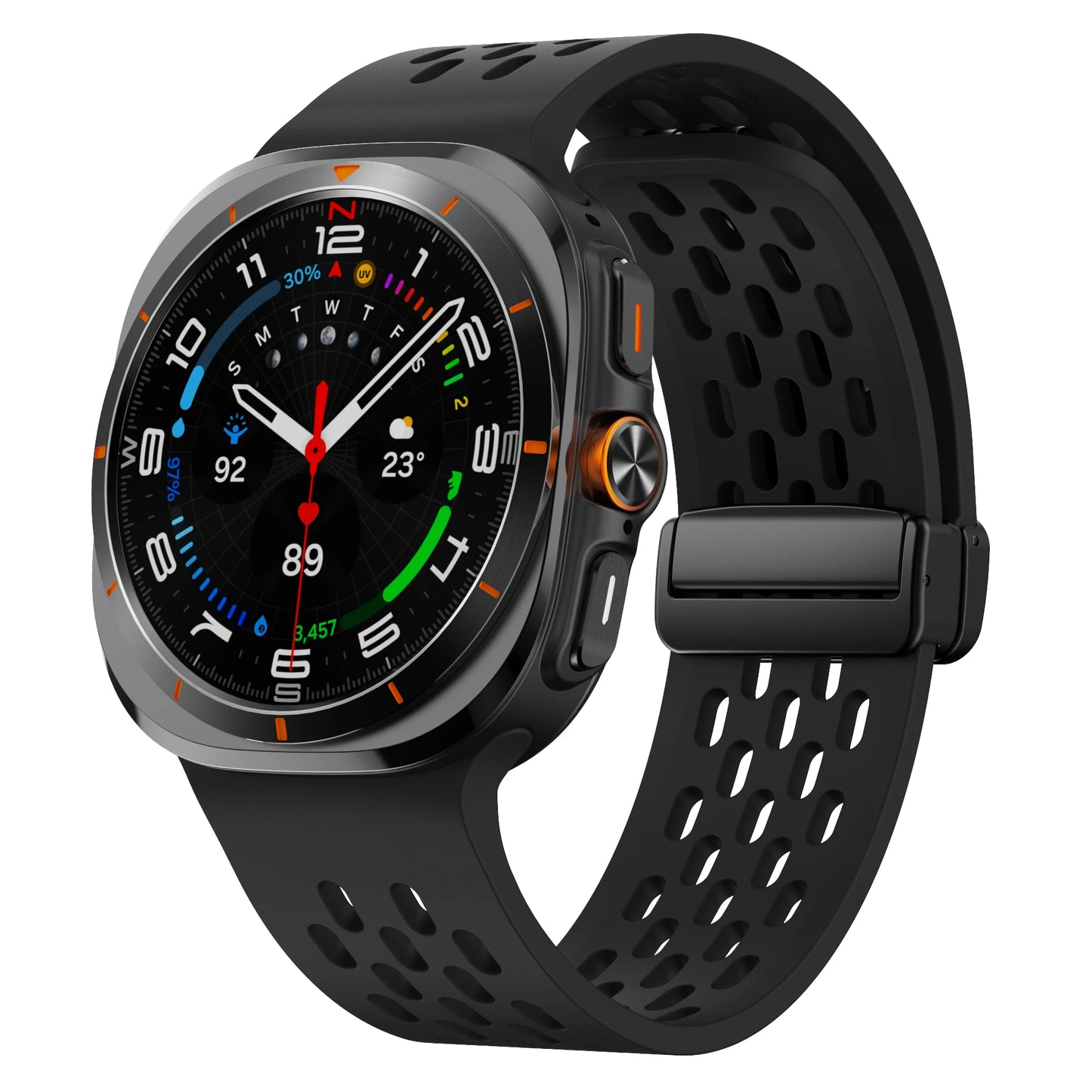Magnetix™ – 20/22mm Magnetic Silicone Strap for Samsung Galaxy Watch 4/5/6/7, Classic