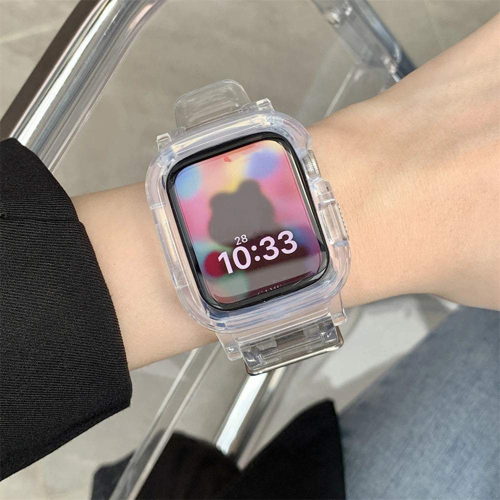 Verona™ - Summer Gradient Sport Band + Case For Apple Watch