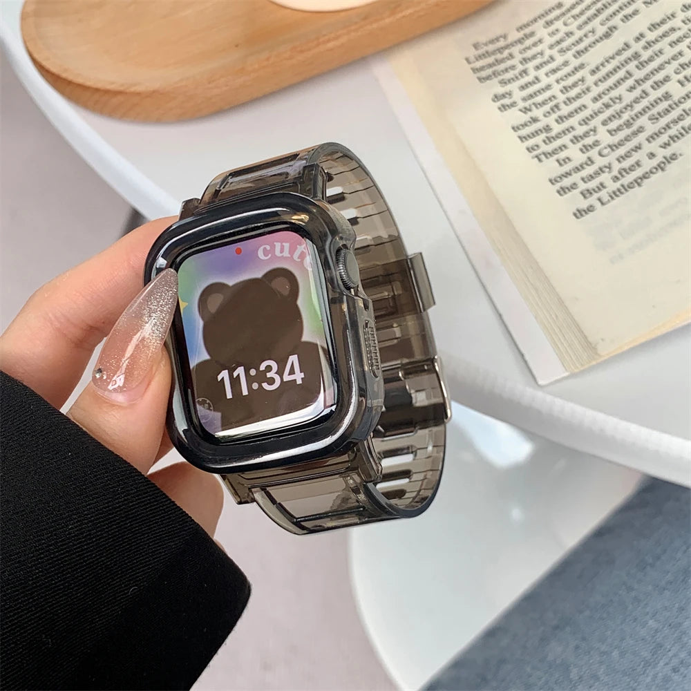 Verona™ - Summer Gradient Sport Band + Case For Apple Watch