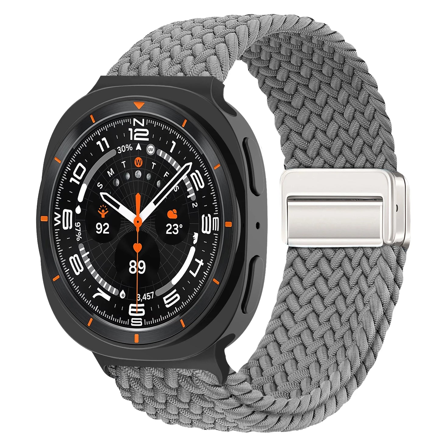 BraidMag™ – Magnetic Braided Nylon Strap for Samsung Galaxy Watch 8 & Classic