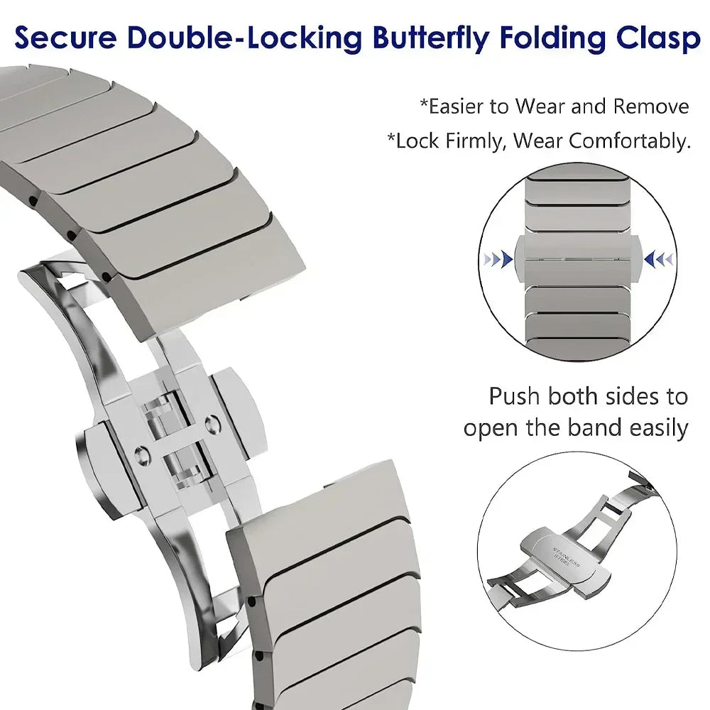 Titanium™ – Titanium Band for Apple Watch