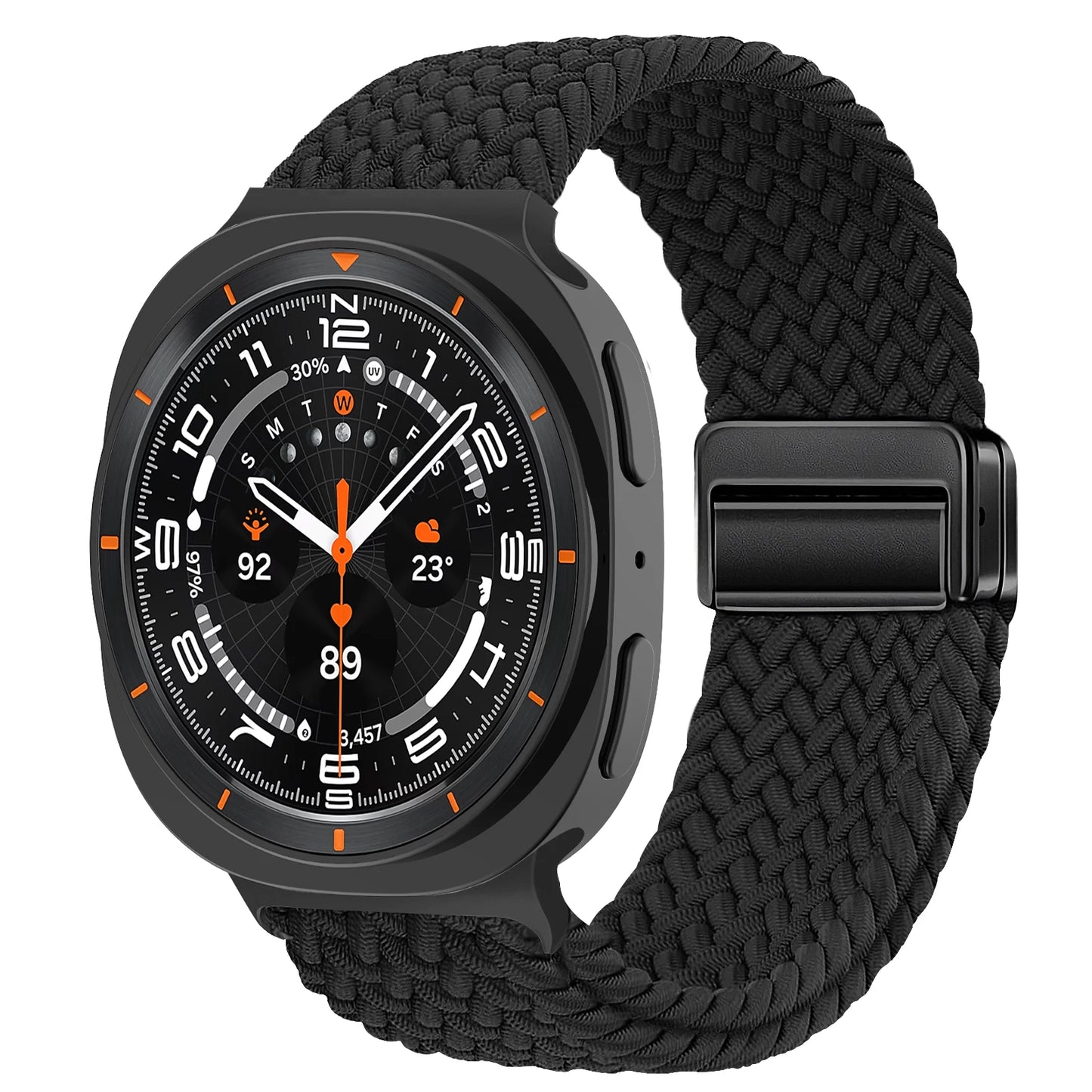 BraidMag™ – Magnetic Braided Nylon Strap for Samsung Galaxy Watch 8 & Classic