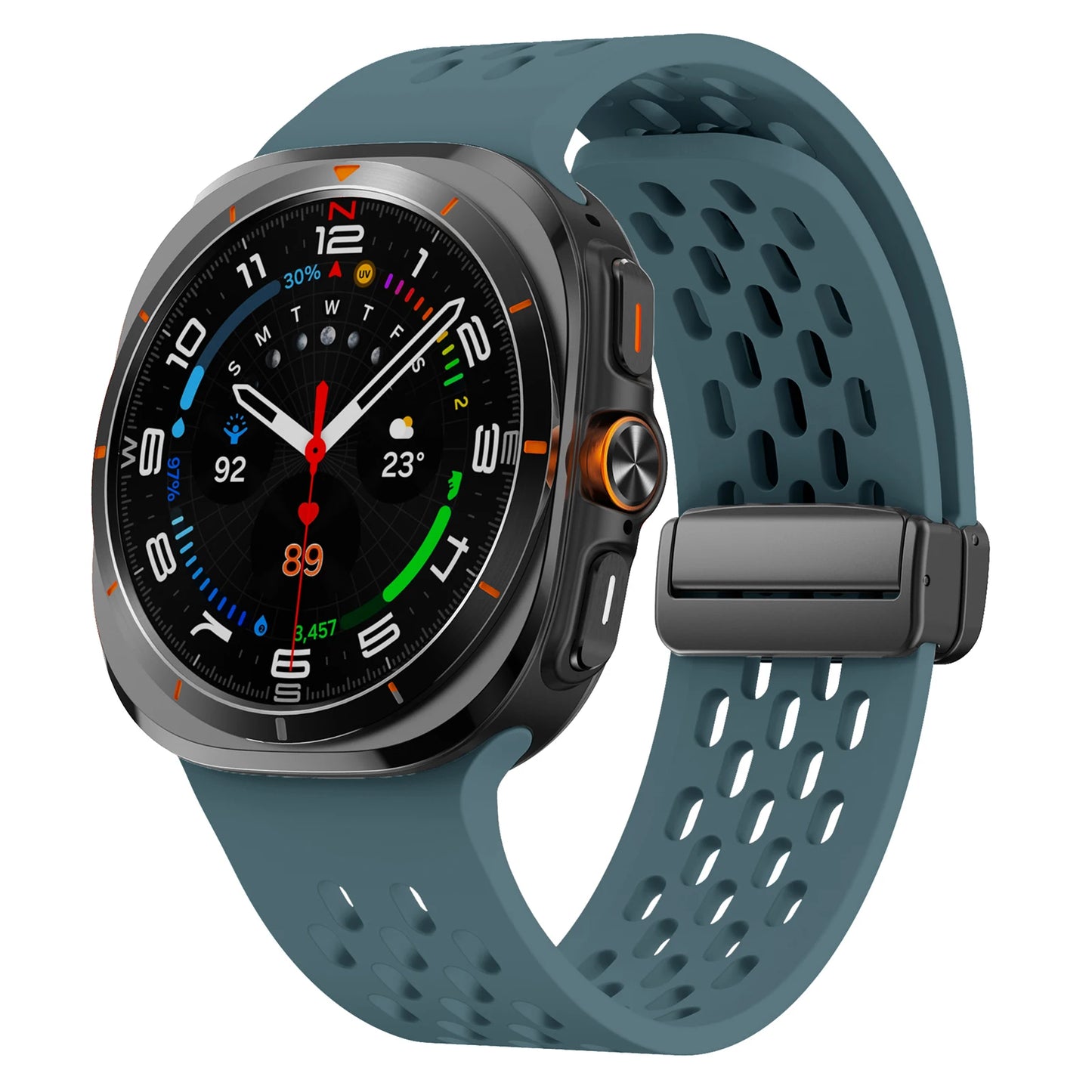 Magnetix™ – 20/22mm Magnetic Silicone Strap for Samsung Galaxy Watch 4/5/6/7, Classic