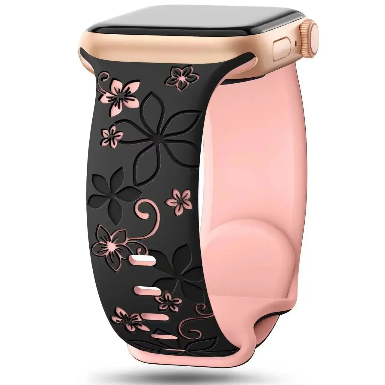 Narei™ - Engraved Silicone Strap for Apple Watch