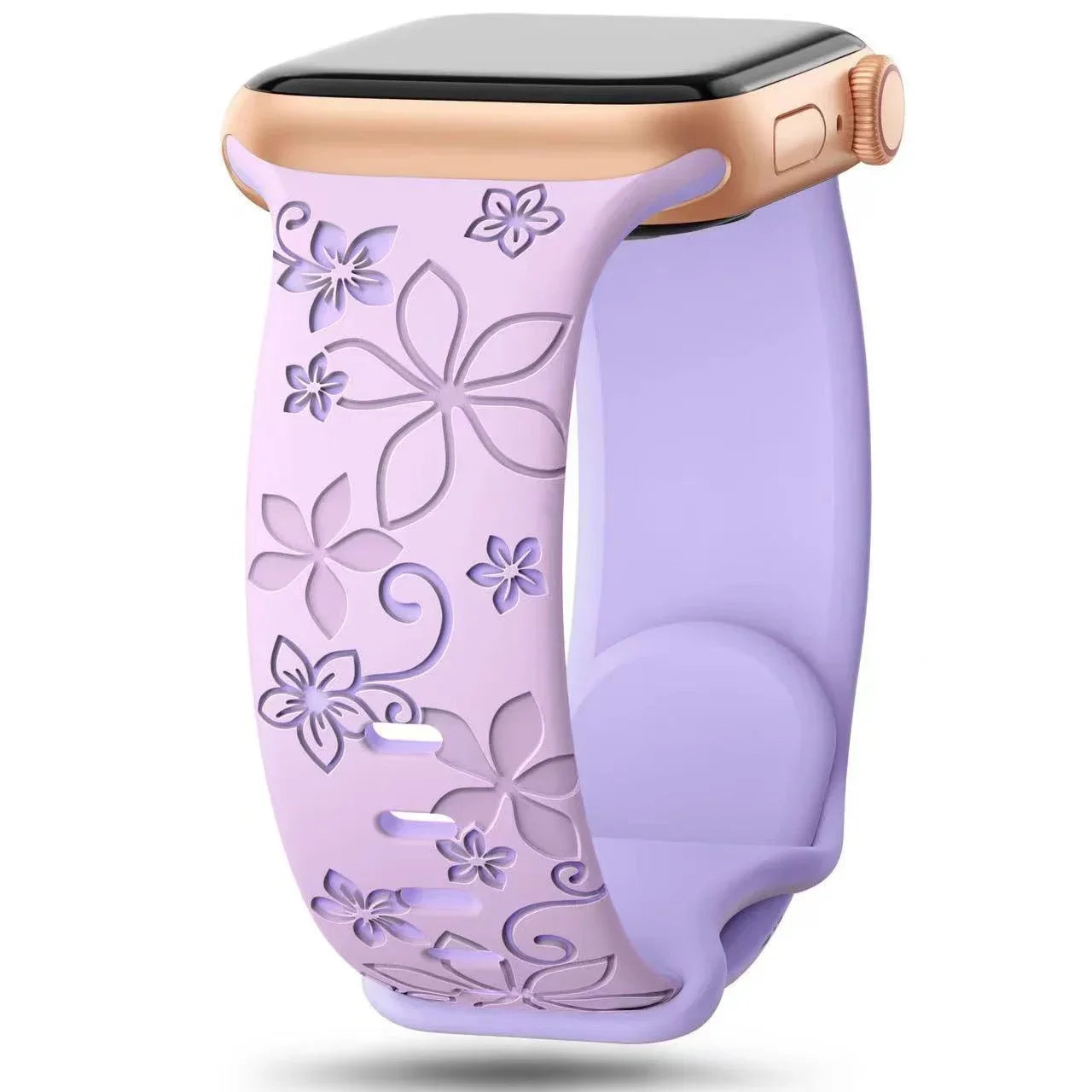 Narei™ - Engraved Silicone Strap for Apple Watch