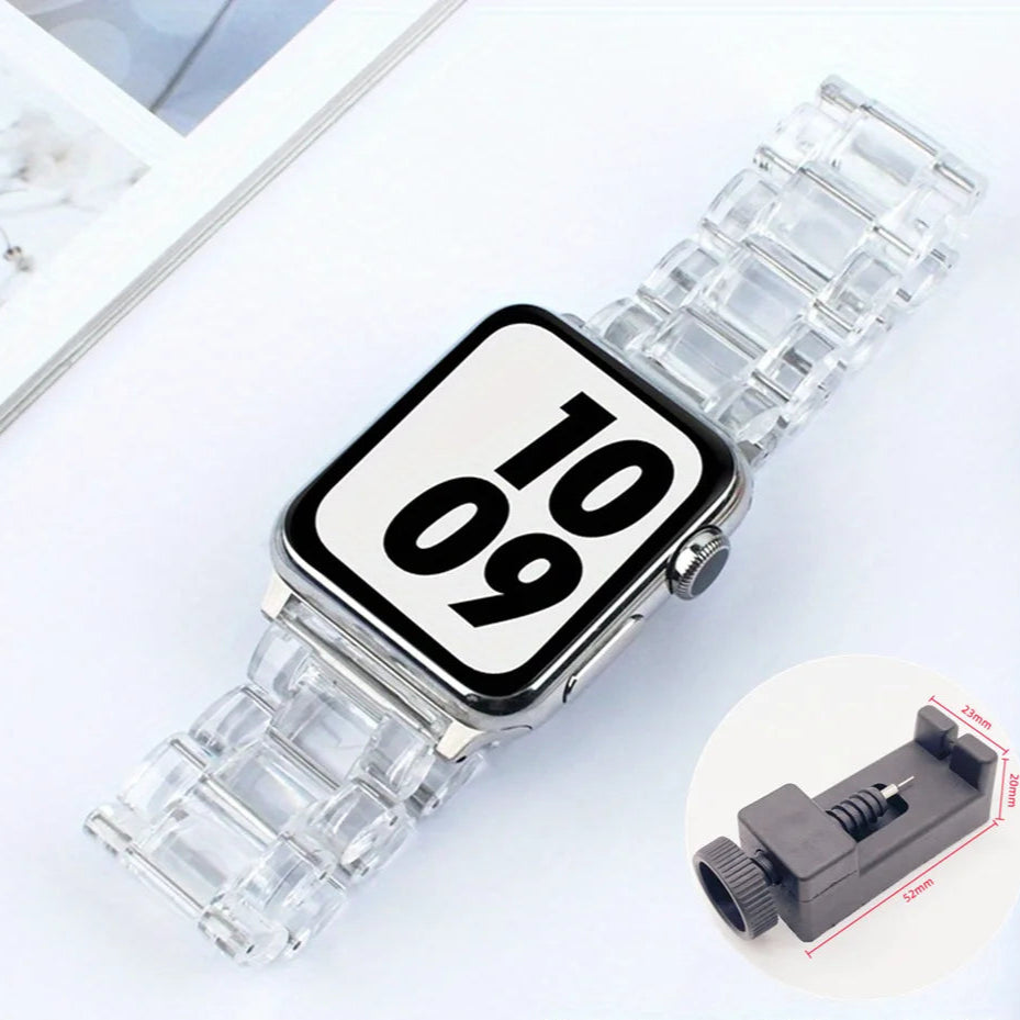 Clario™ - Resin Watch Strap For Apple Watch