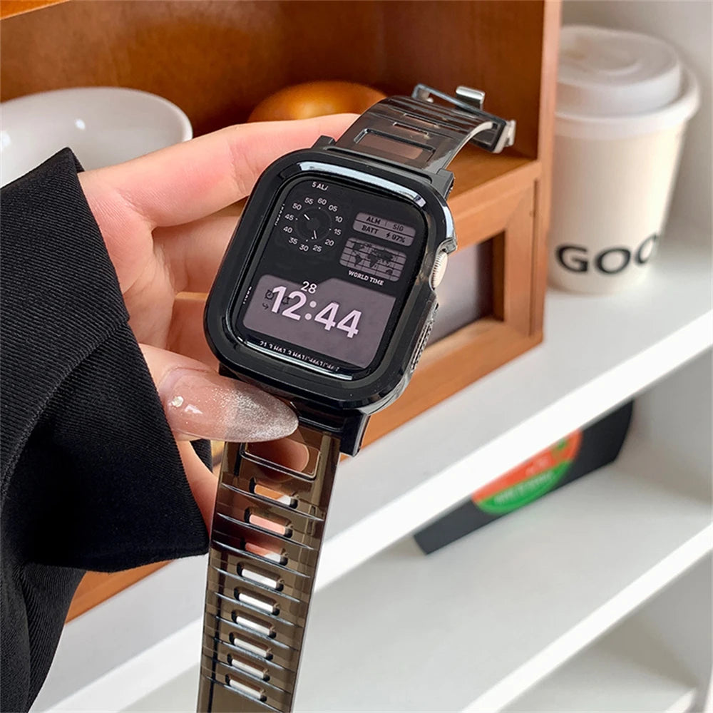 Verona™ - Summer Gradient Sport Band + Case For Apple Watch