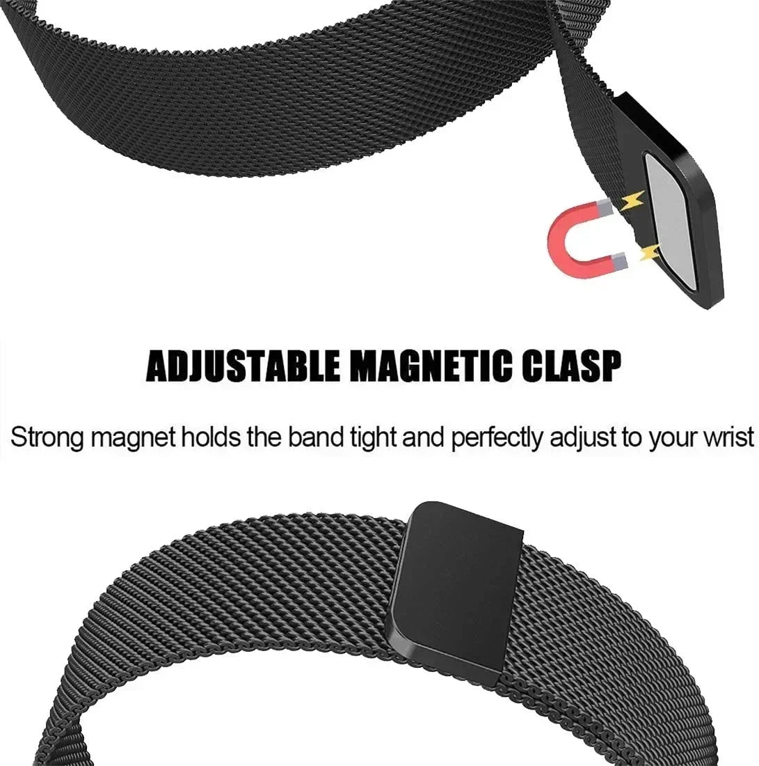 Milanix™ – 20/22mm Magnetic Milanese Stainless Steel Strap for Samsung Galaxy Watch