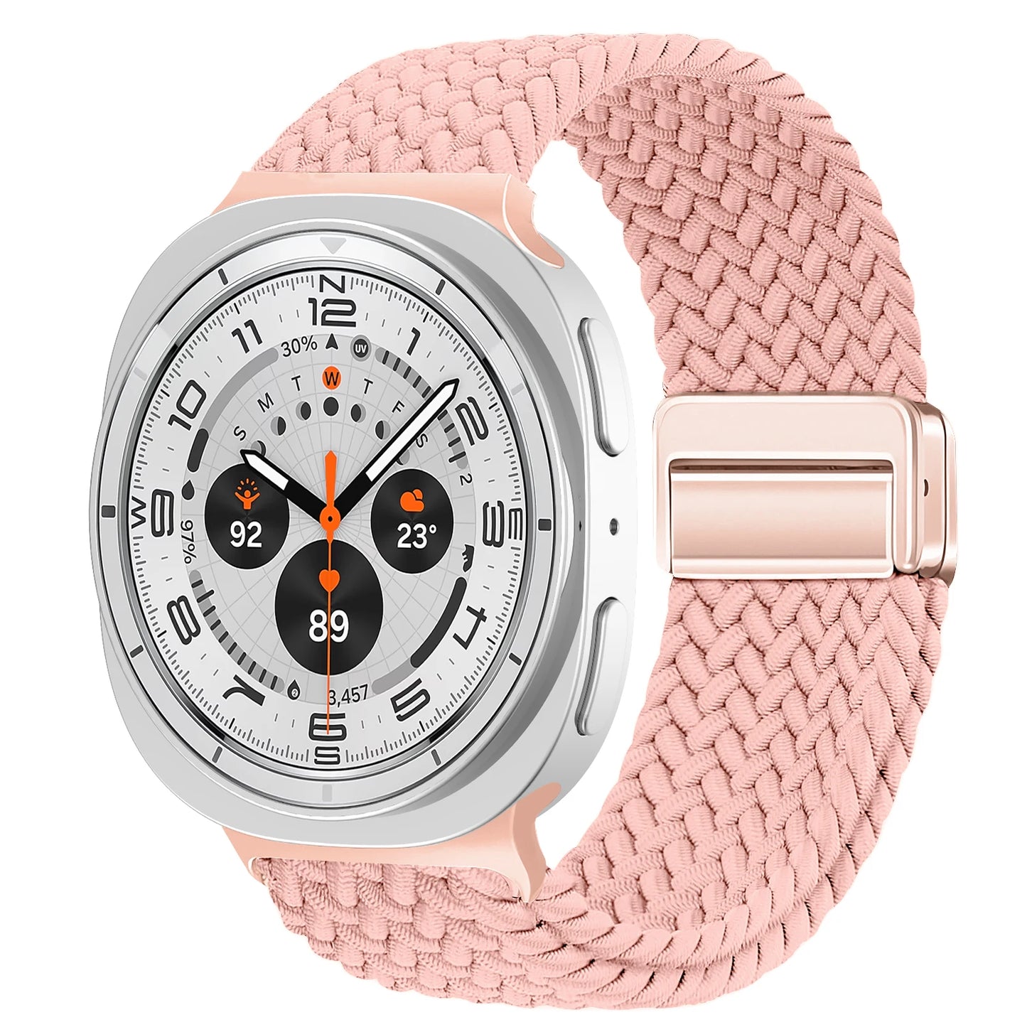 BraidMag™ – Magnetic Braided Nylon Strap for Samsung Galaxy Watch 8 & Classic