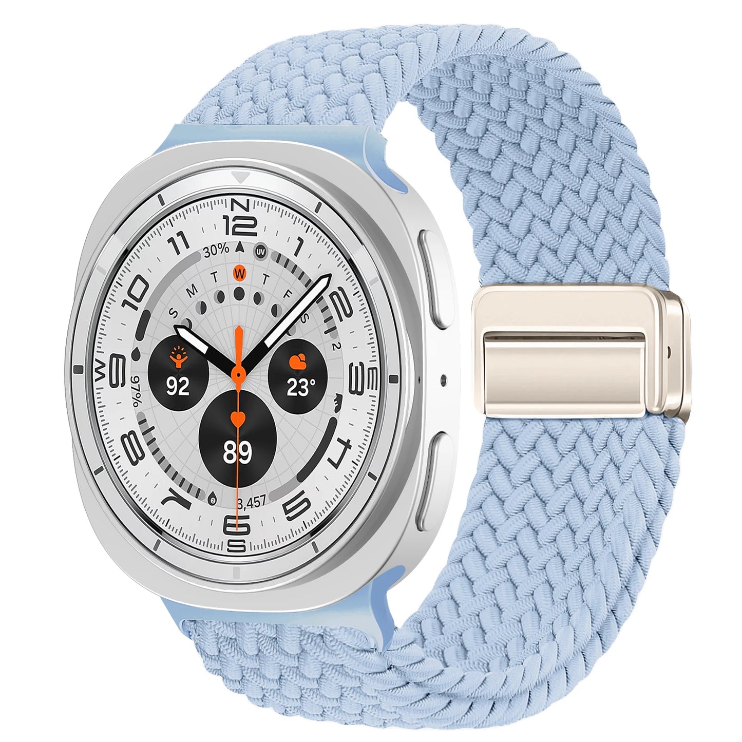 BraidMag™ – Magnetic Braided Nylon Strap for Samsung Galaxy Watch 8 & Classic