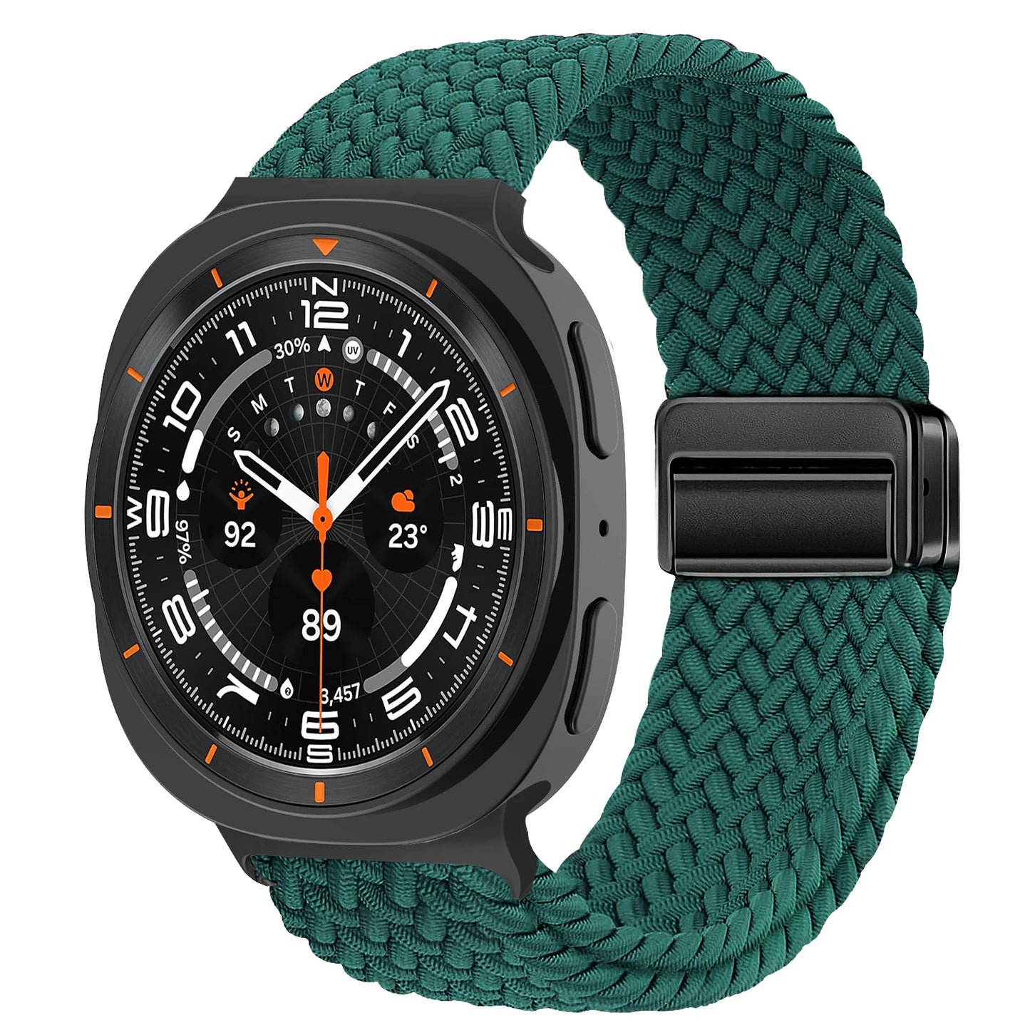 BraidMag™ – Magnetic Braided Nylon Strap for Samsung Galaxy Watch 8 & Classic