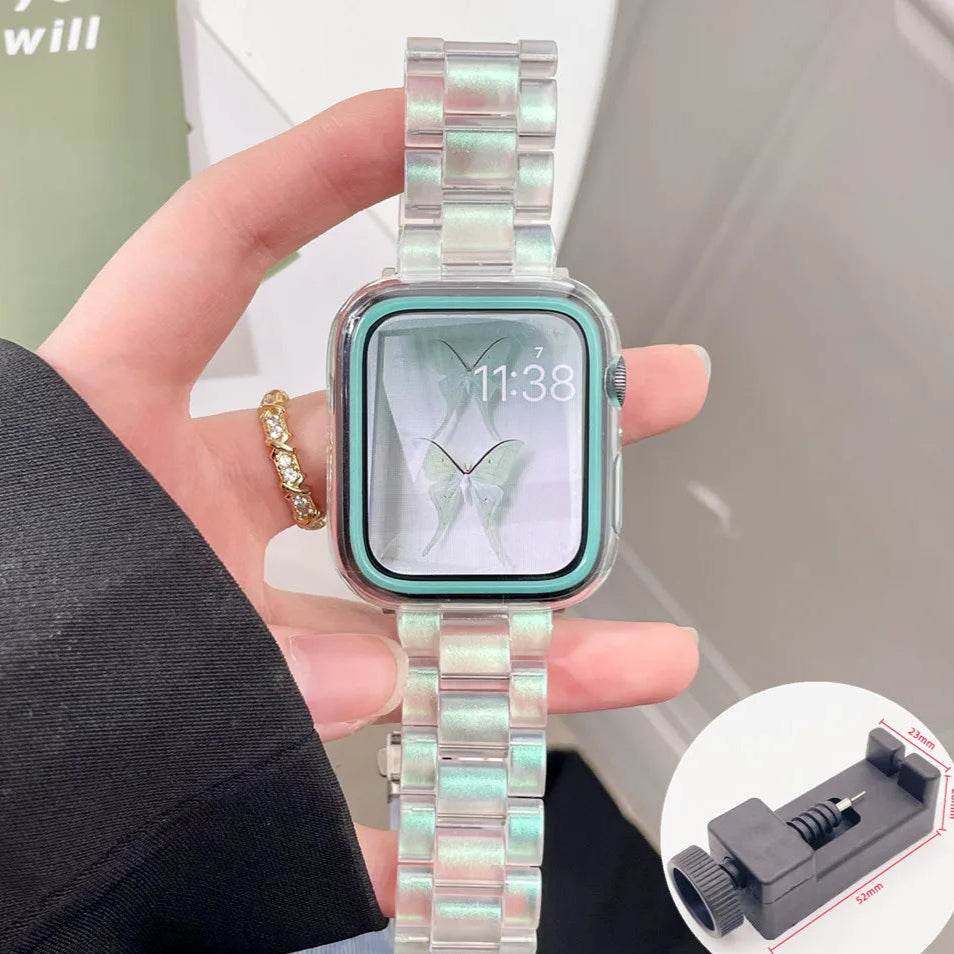 Clario™ - Resin Watch Strap For Apple Watch