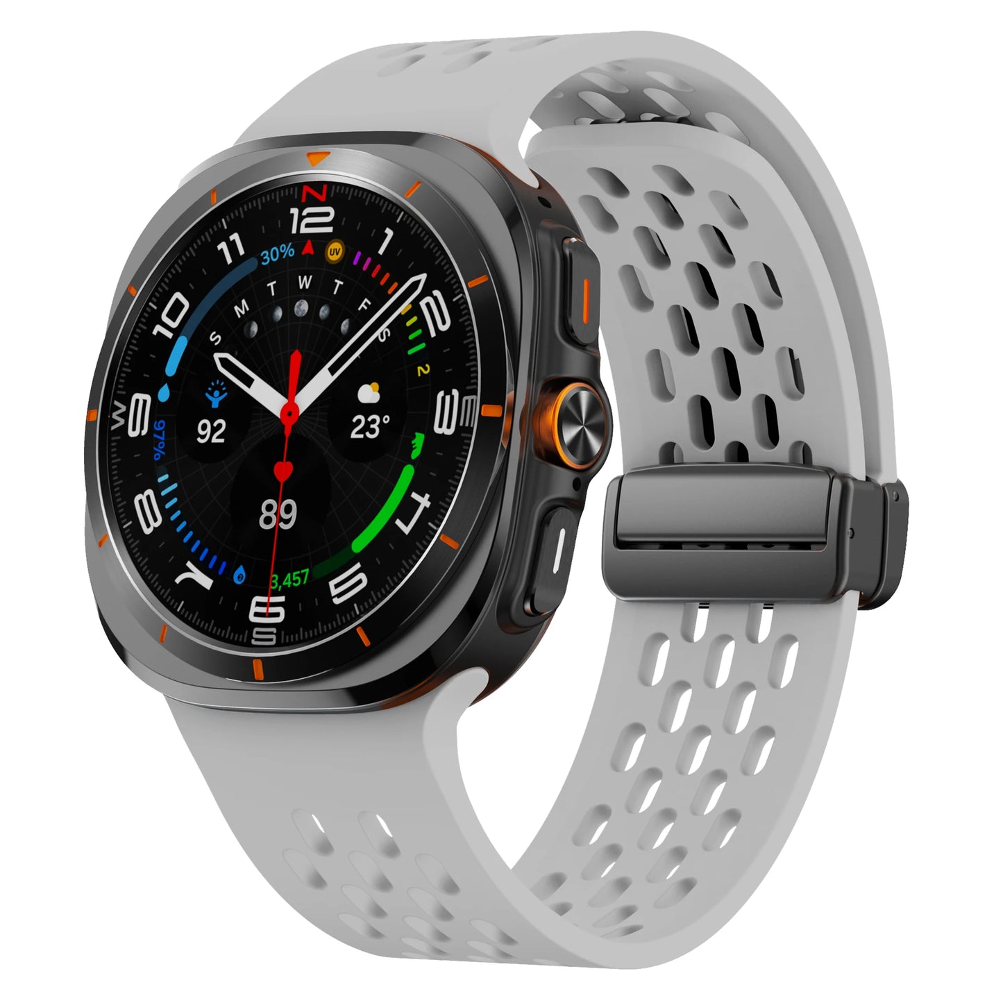 Magnetix™ – 20/22mm Magnetic Silicone Strap for Samsung Galaxy Watch 4/5/6/7, Classic