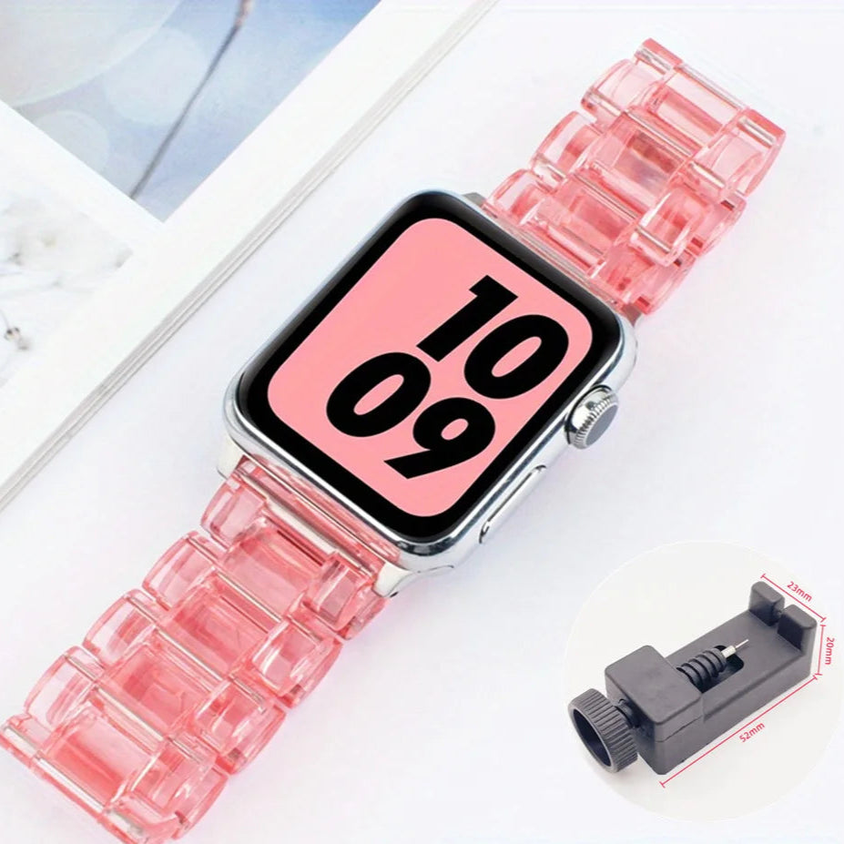 Clario™ - Resin Watch Strap For Apple Watch