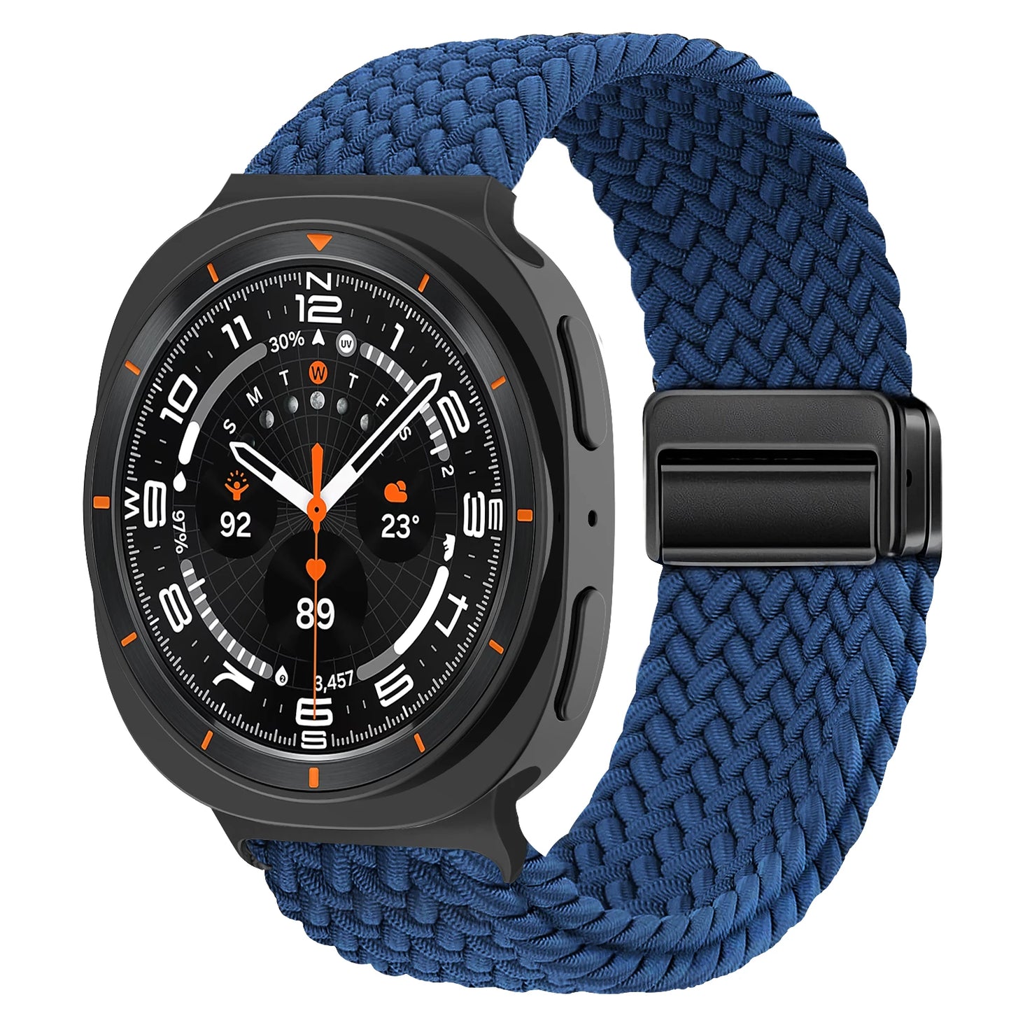 BraidMag™ – Magnetic Braided Nylon Strap for Samsung Galaxy Watch 8 & Classic