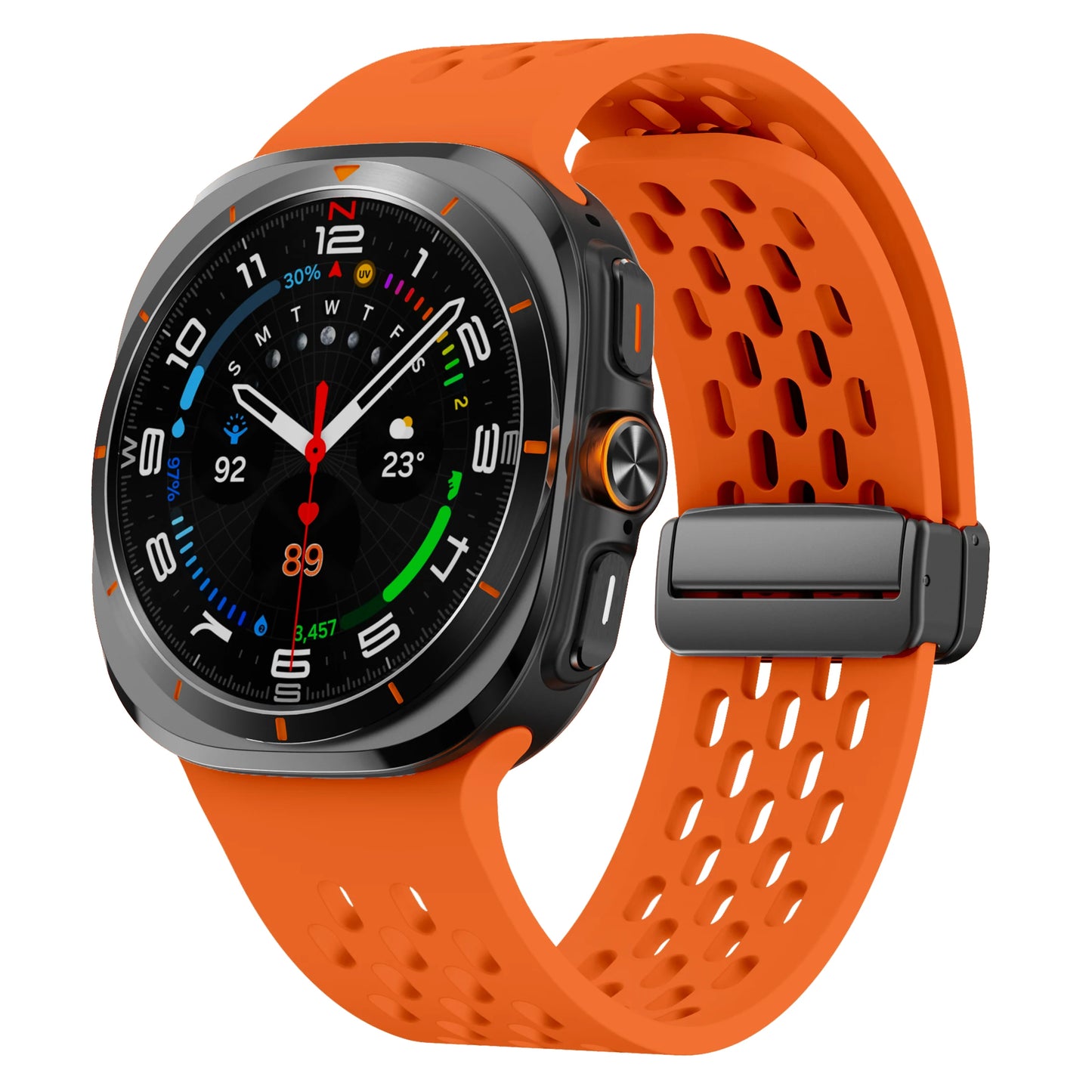 Magnetix™ – 20/22mm Magnetic Silicone Strap for Samsung Galaxy Watch 4/5/6/7, Classic