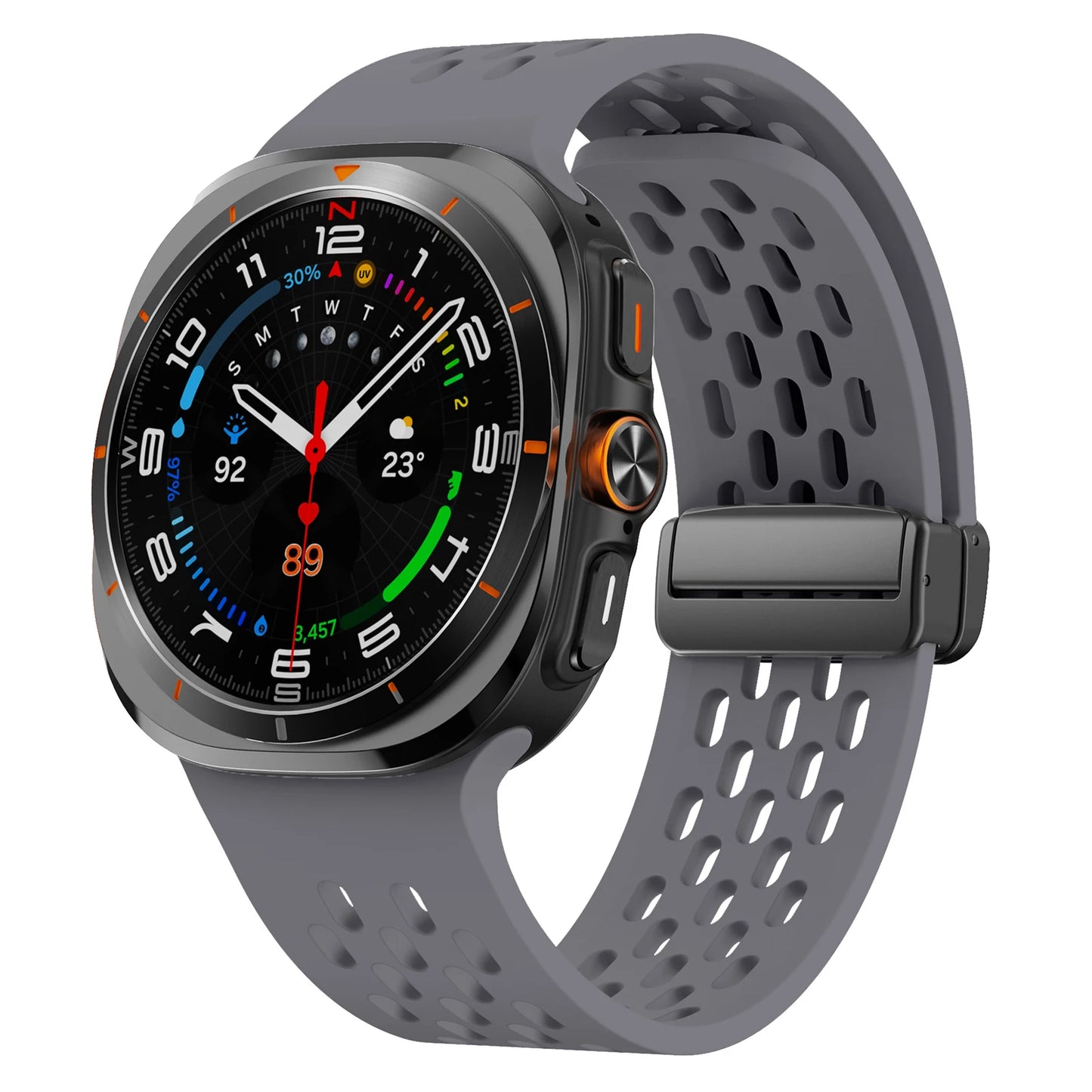 Magnetix™ – 20/22mm Magnetic Silicone Strap for Samsung Galaxy Watch 4/5/6/7, Classic