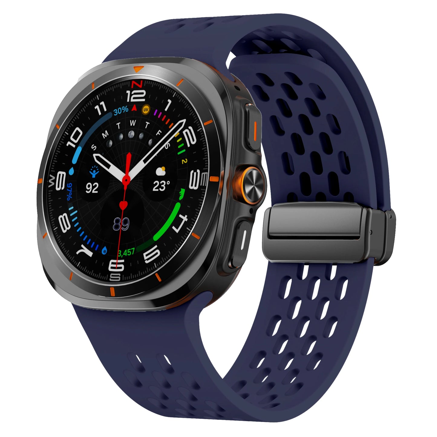 Magnetix™ – 20/22mm Magnetic Silicone Strap for Samsung Galaxy Watch 4/5/6/7, Classic