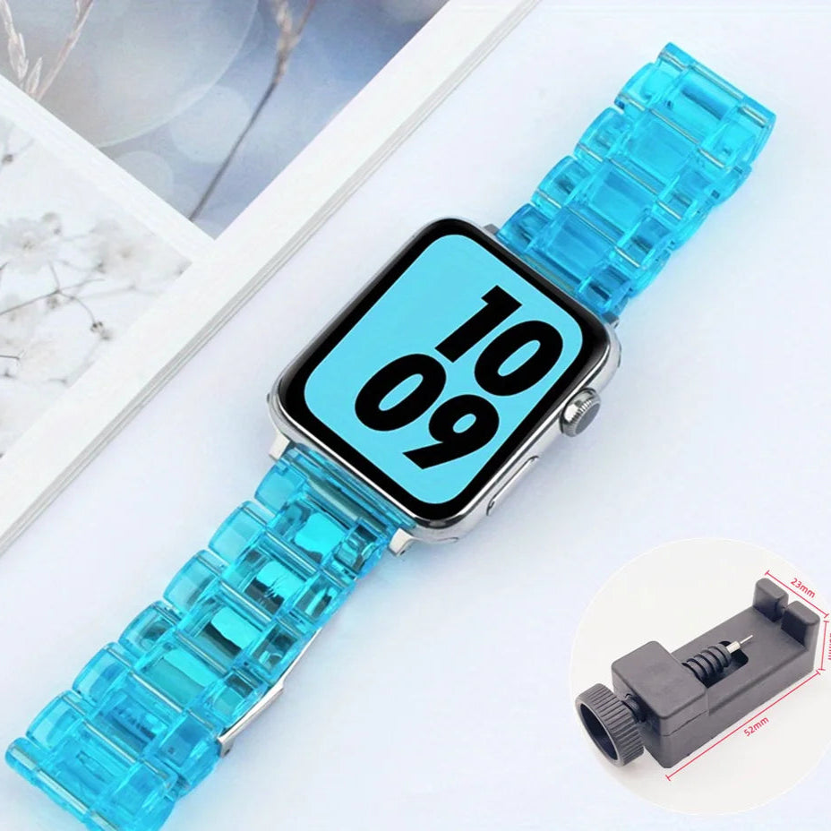 Clario™ - Resin Watch Strap For Apple Watch