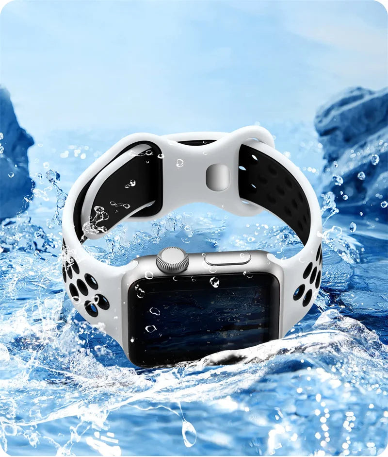 Barcelona™ | Silicone Sport Band For Apple Watch