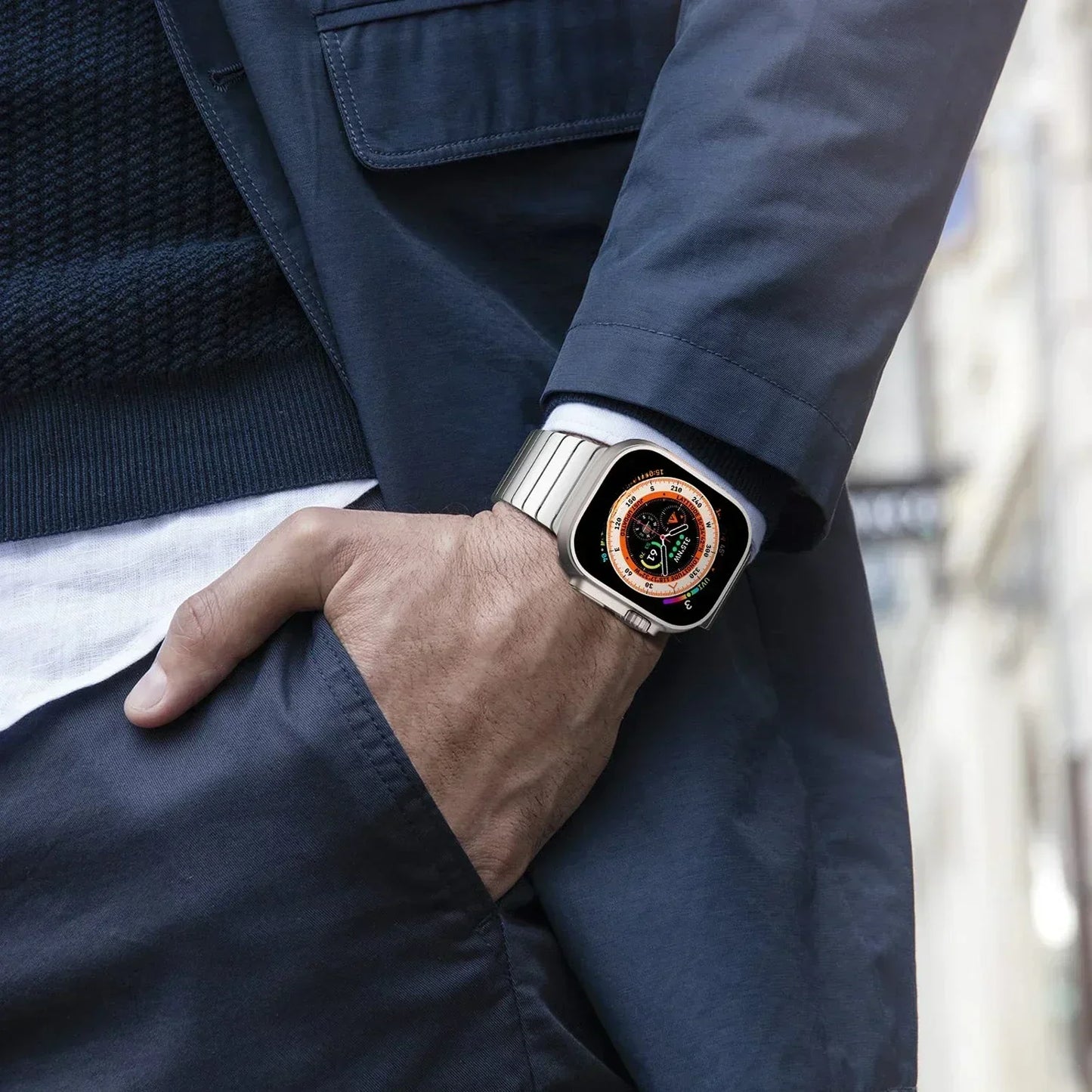 Titanium™ – Titanium Band for Apple Watch